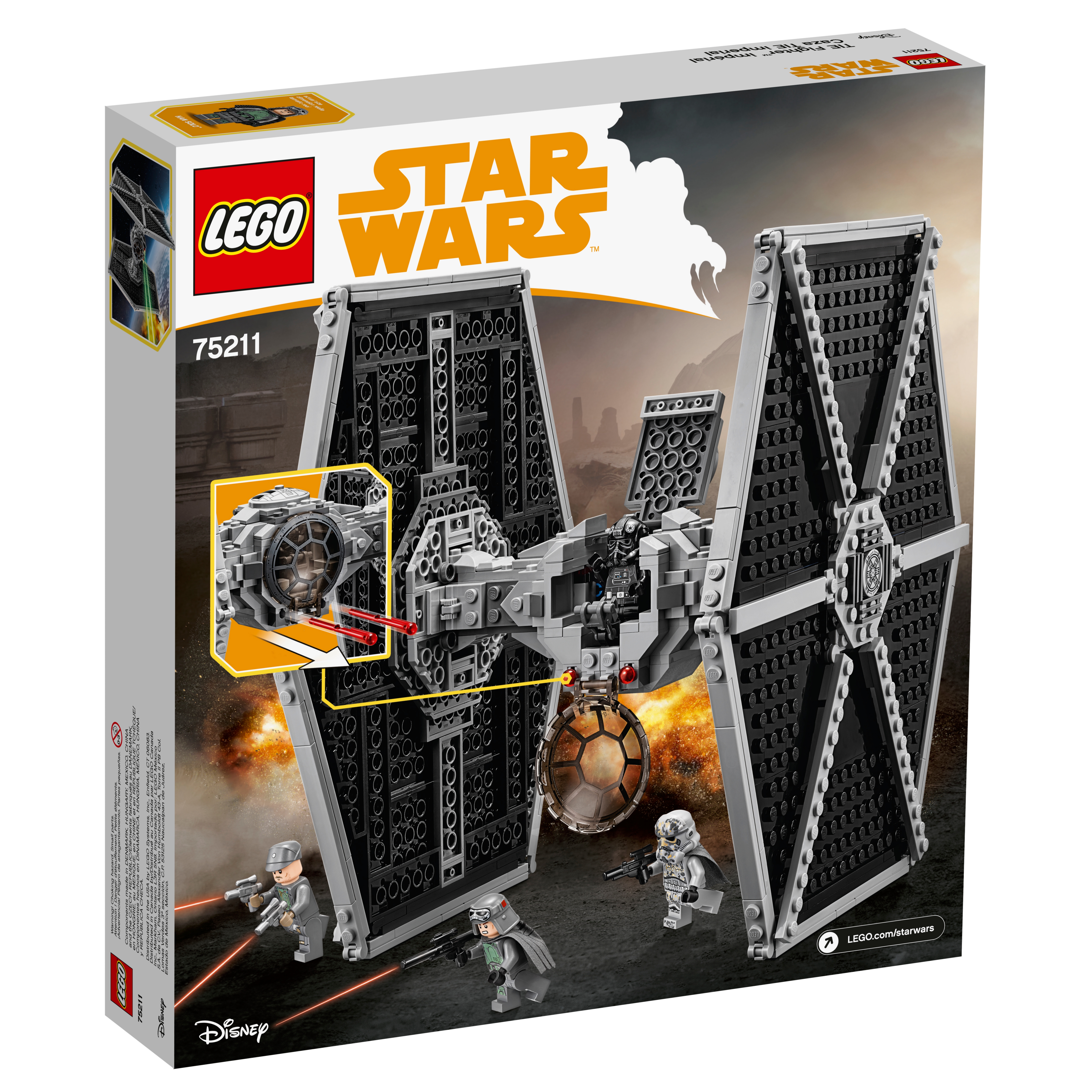 star wars imperial tie fighter lego