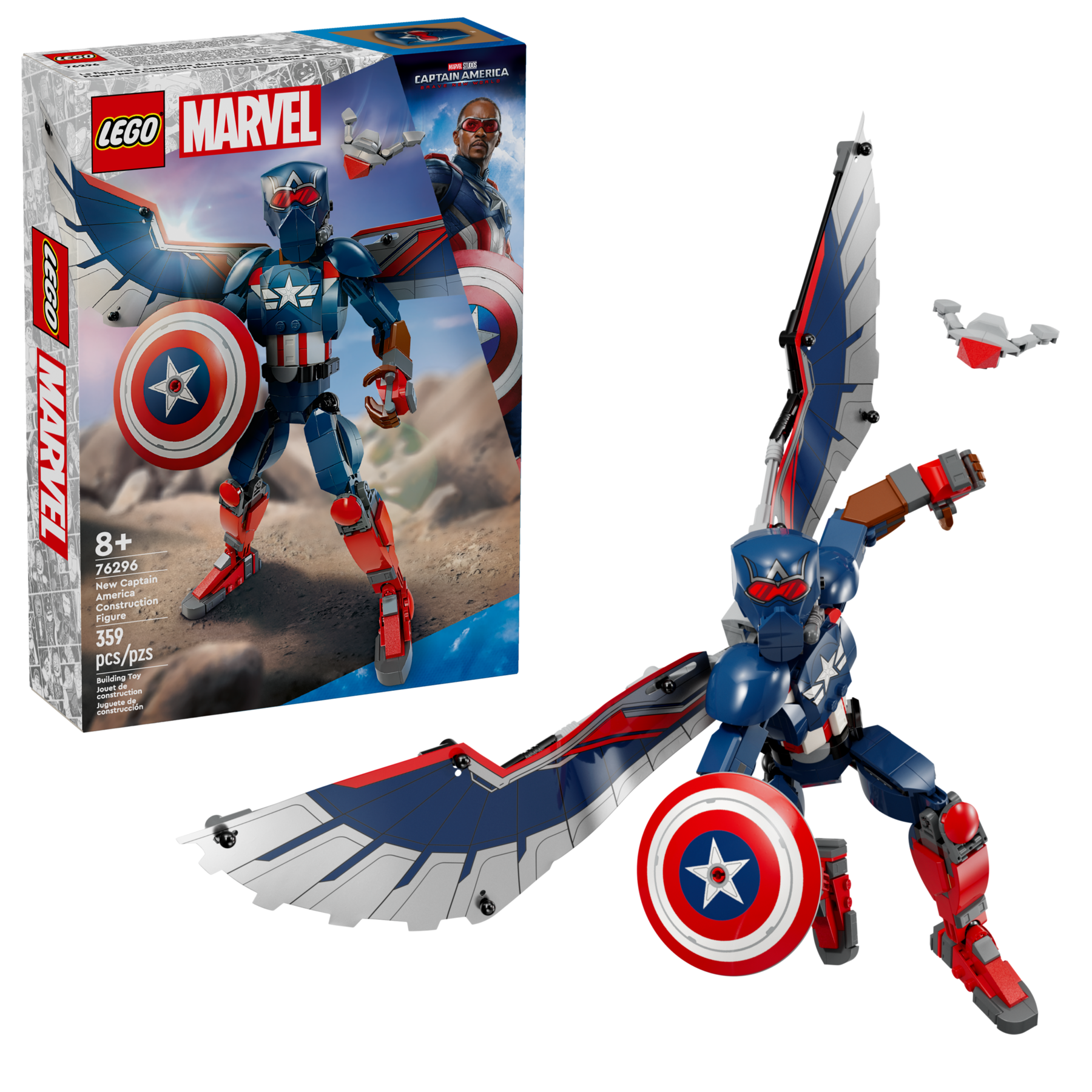 New Captain America Construction Figure