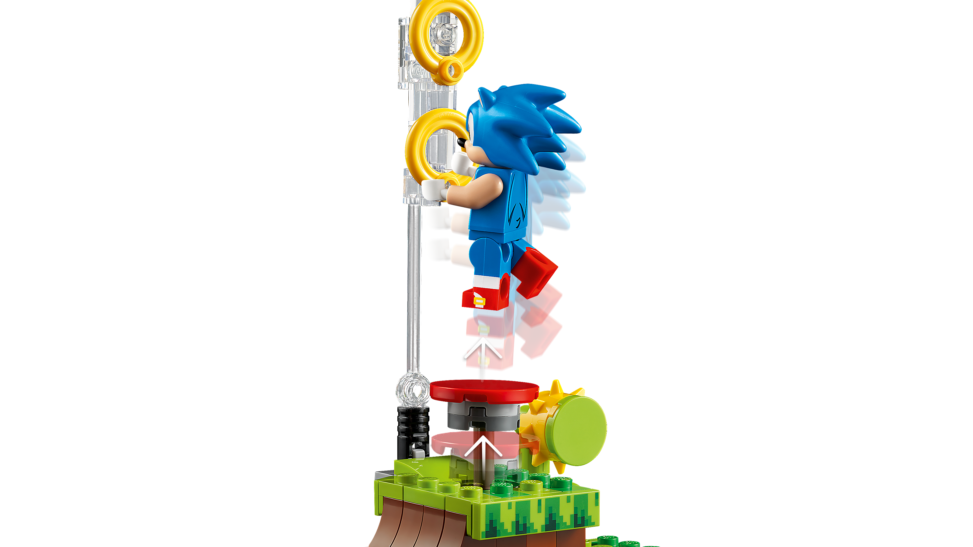 Lego de montar turma Do Sonic.