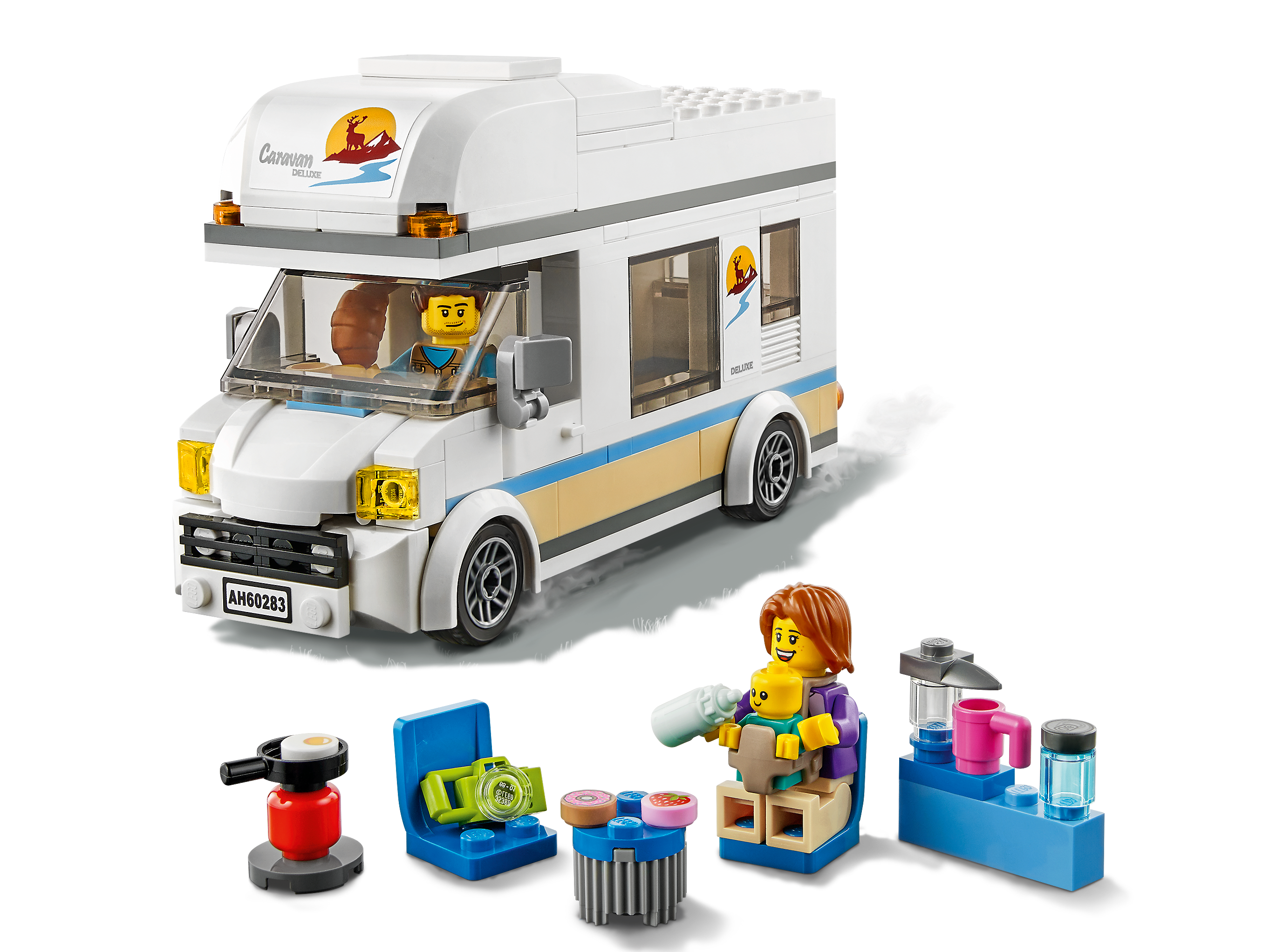 Holiday Camper Van 60283 | Buy online at the Official LEGO® Shop