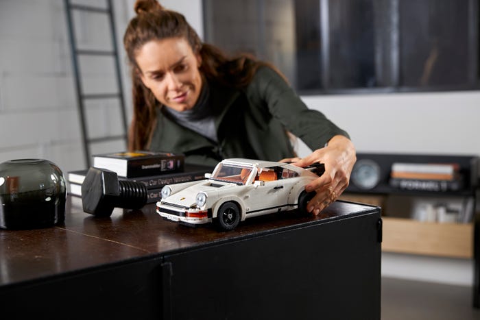 Porsche 911 Lego set is best enjoyed by kids and parents