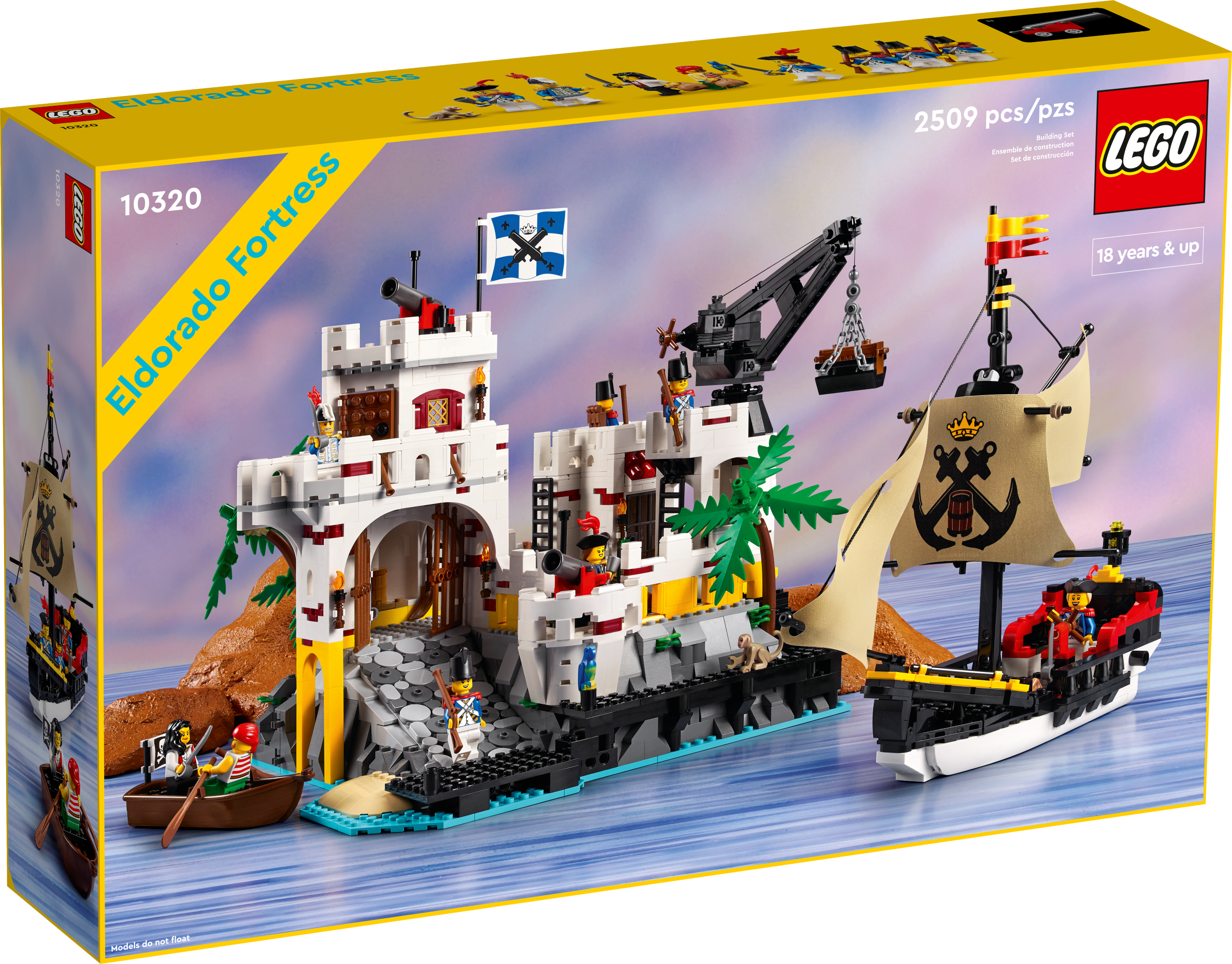 アイコン エルドラド要塞 10320 レゴ LEGO アイコン 海賊 ミニフィグ-