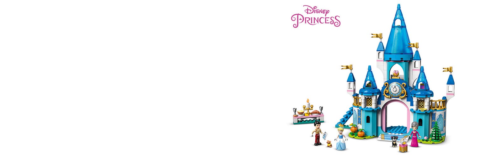 Tuhkimon ja prinssi Uljaan linna 43206 | Disney™ | Virallinen  LEGO®-kaupasta FI