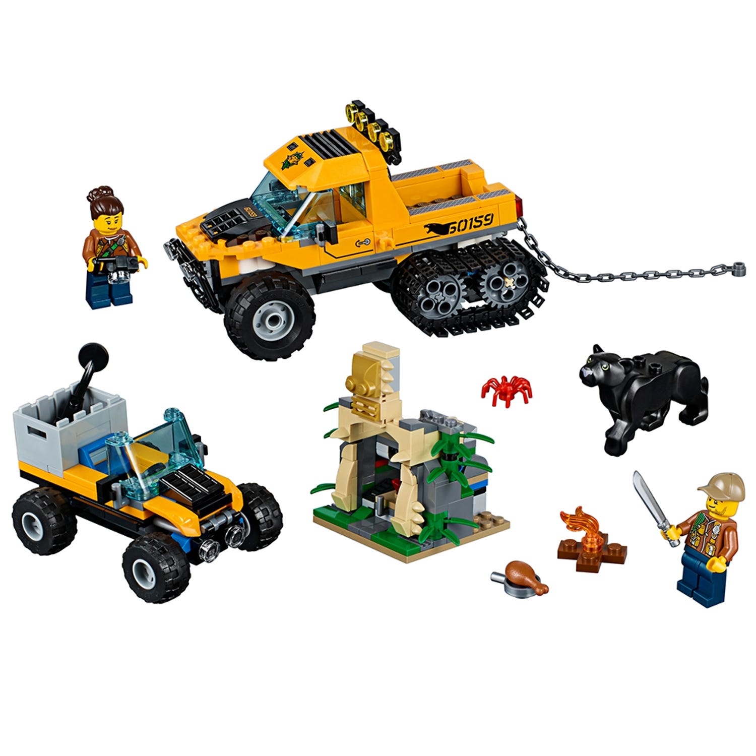 Jungle Halftrack Mission 60159 | City | Buy online at Official LEGO® Shop US