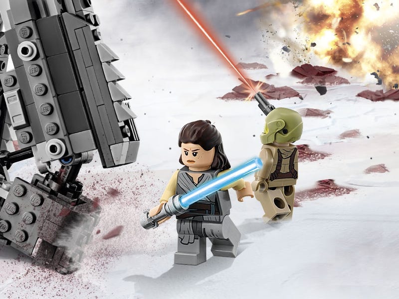 Klant Correctie Je zal beter worden Rey | Personages | Star Wars personages | Officiële LEGO® winkel NL
