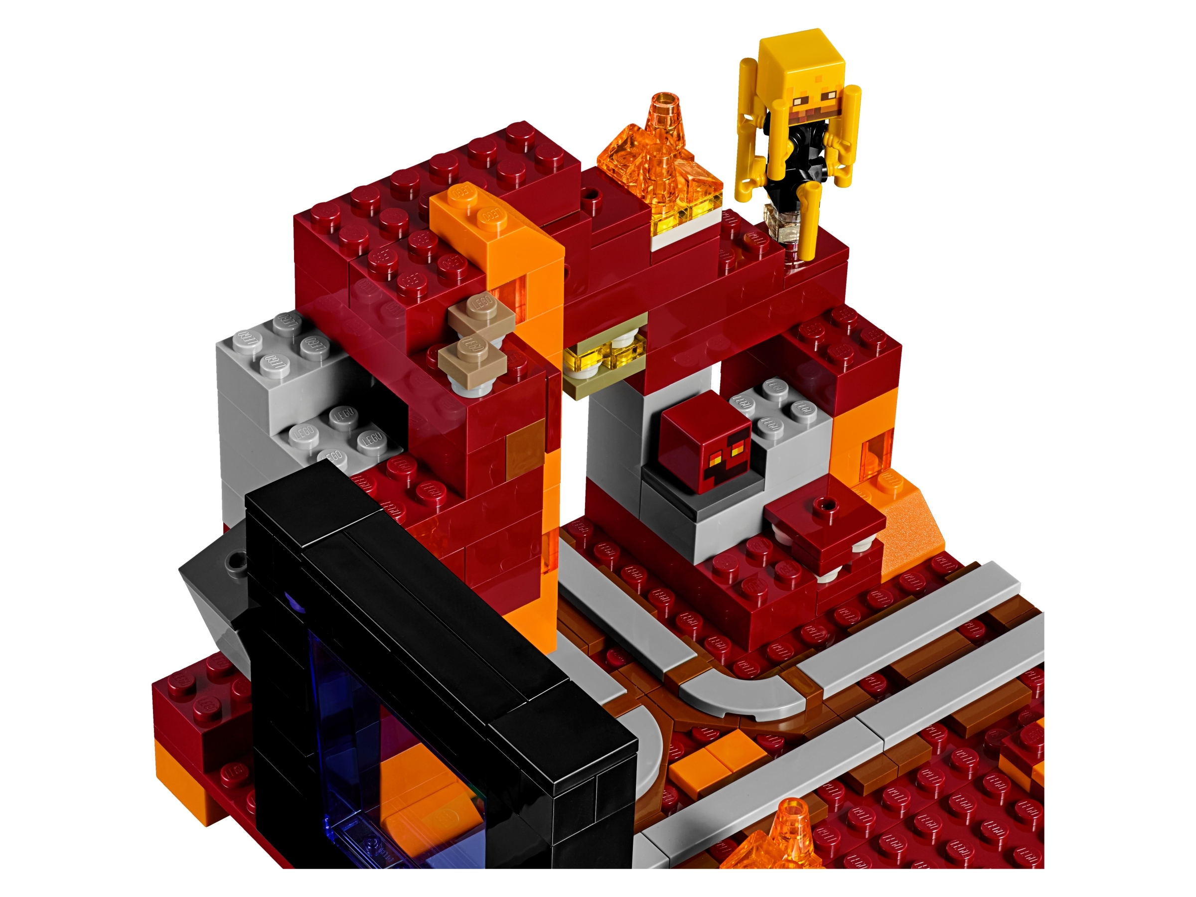 lego minecraft the nether portal 21143 building kit