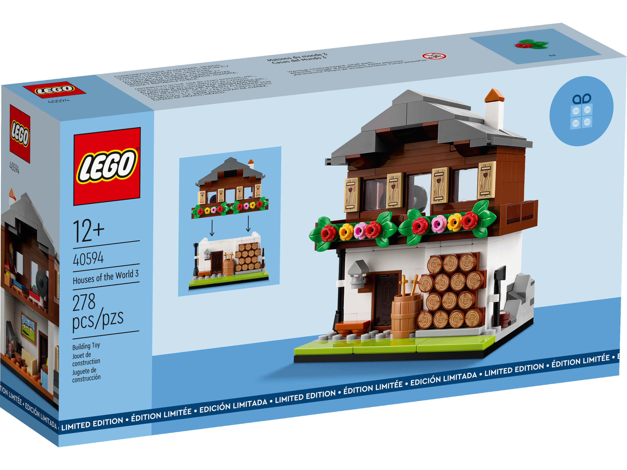 Nuovo omaggio LEGO Case del mondo 4 annunciato!