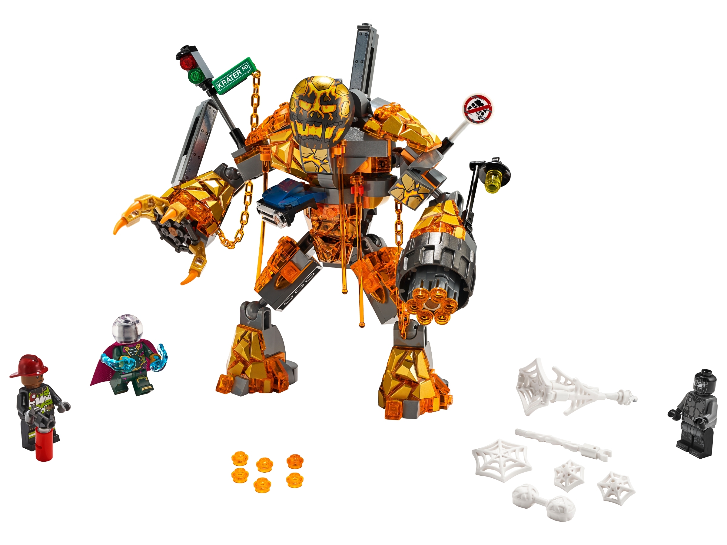 Batalla contra Molten Man 76128 | Marvel | Oficial LEGO® Shop MX