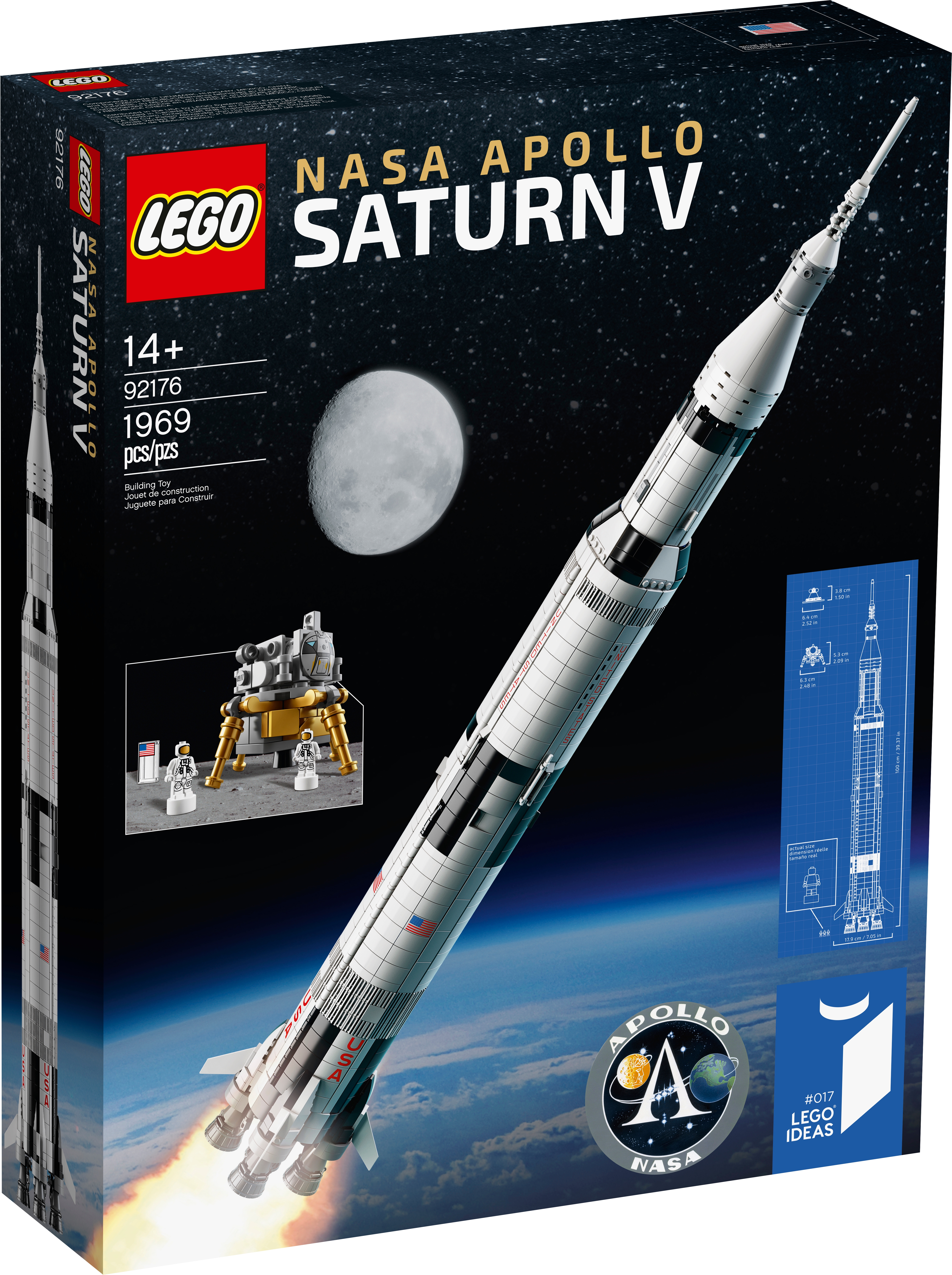 NASA Apollo Saturn 92176 | Ideas | Buy at the Official Shop ES