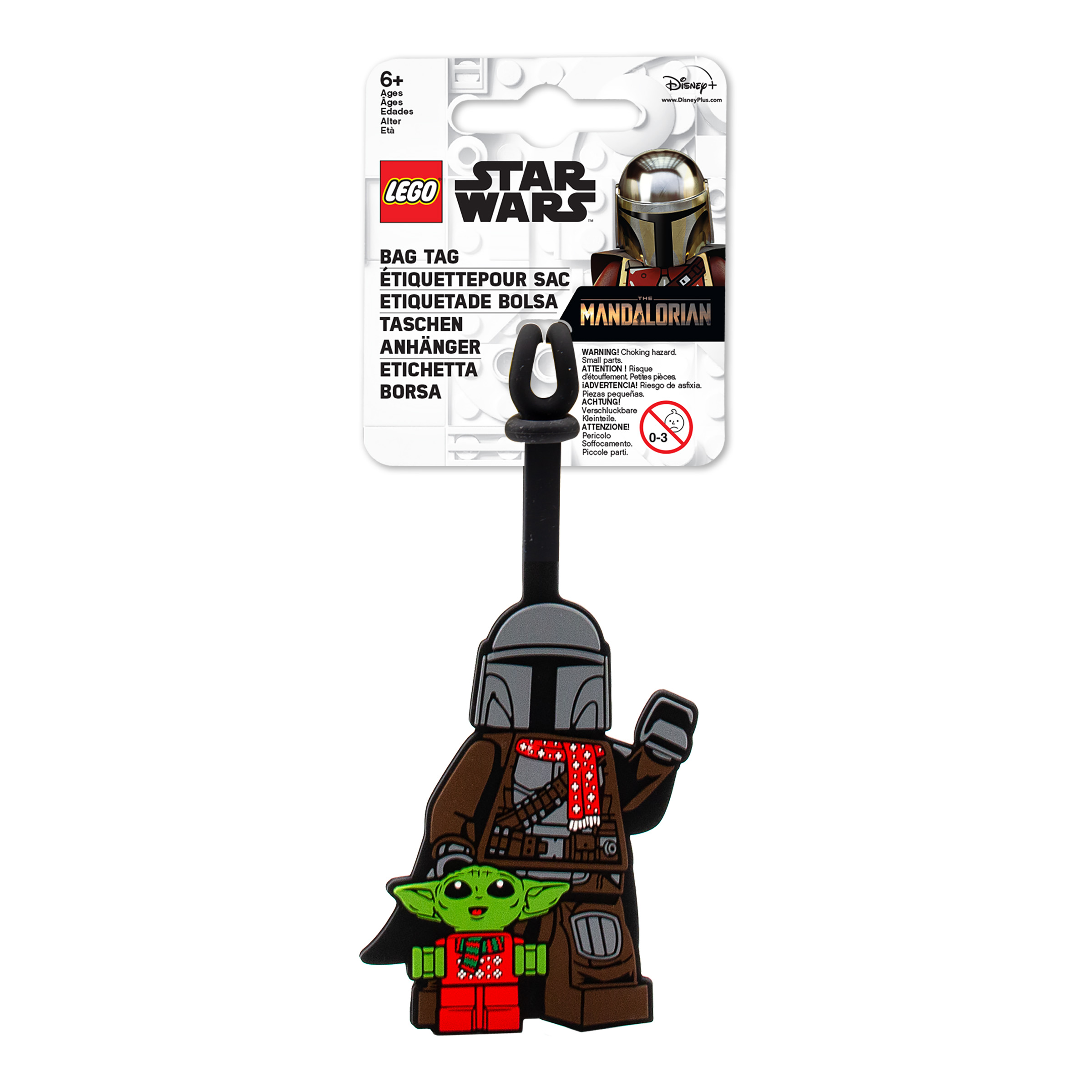 The Mandalorian™ with Grogu™ Bag Tag 5006367 - LEGO