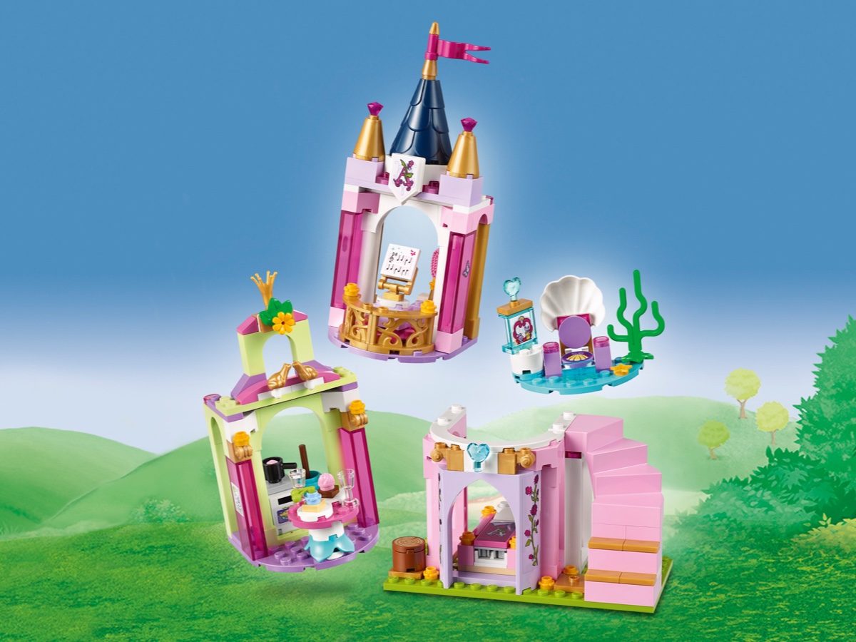 castillo de lego para niñas