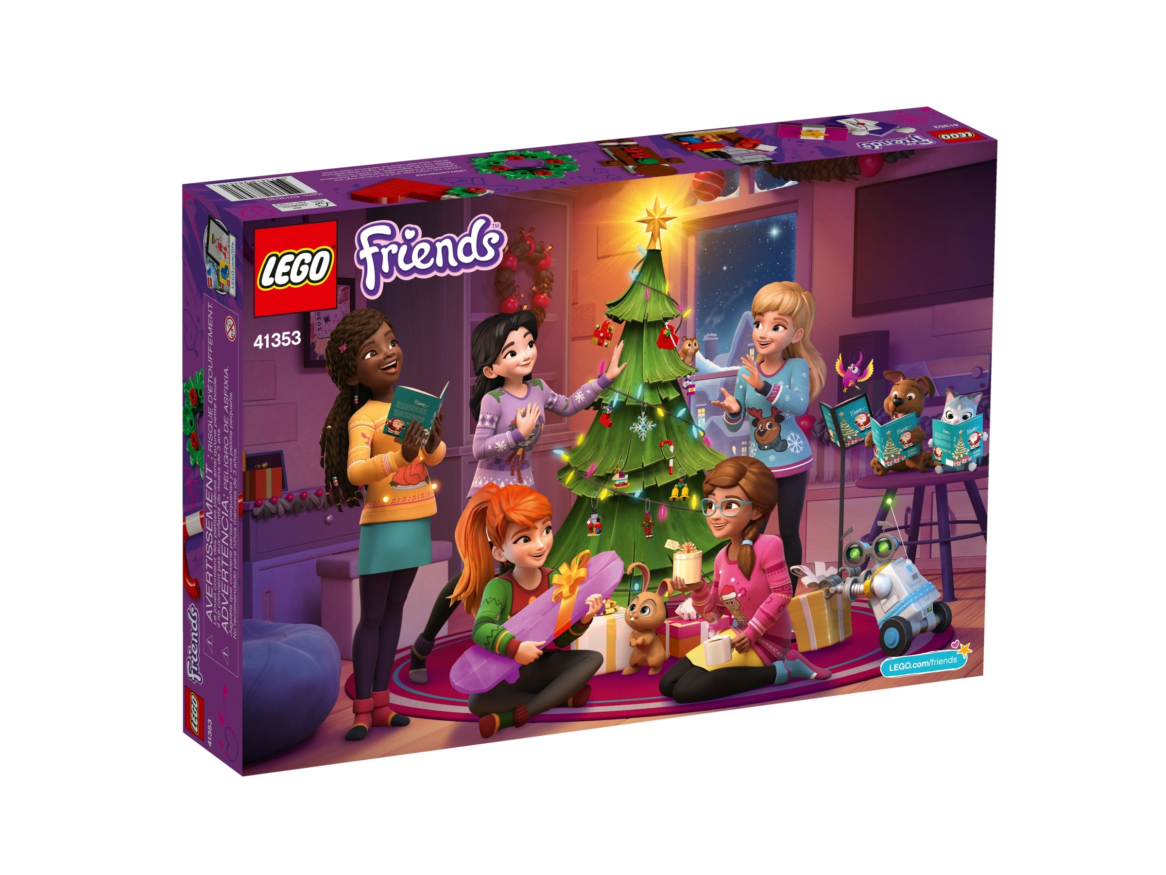 LEGO® Friends Julekalender 41382 Friends Offisielle LEGO® Shop NO