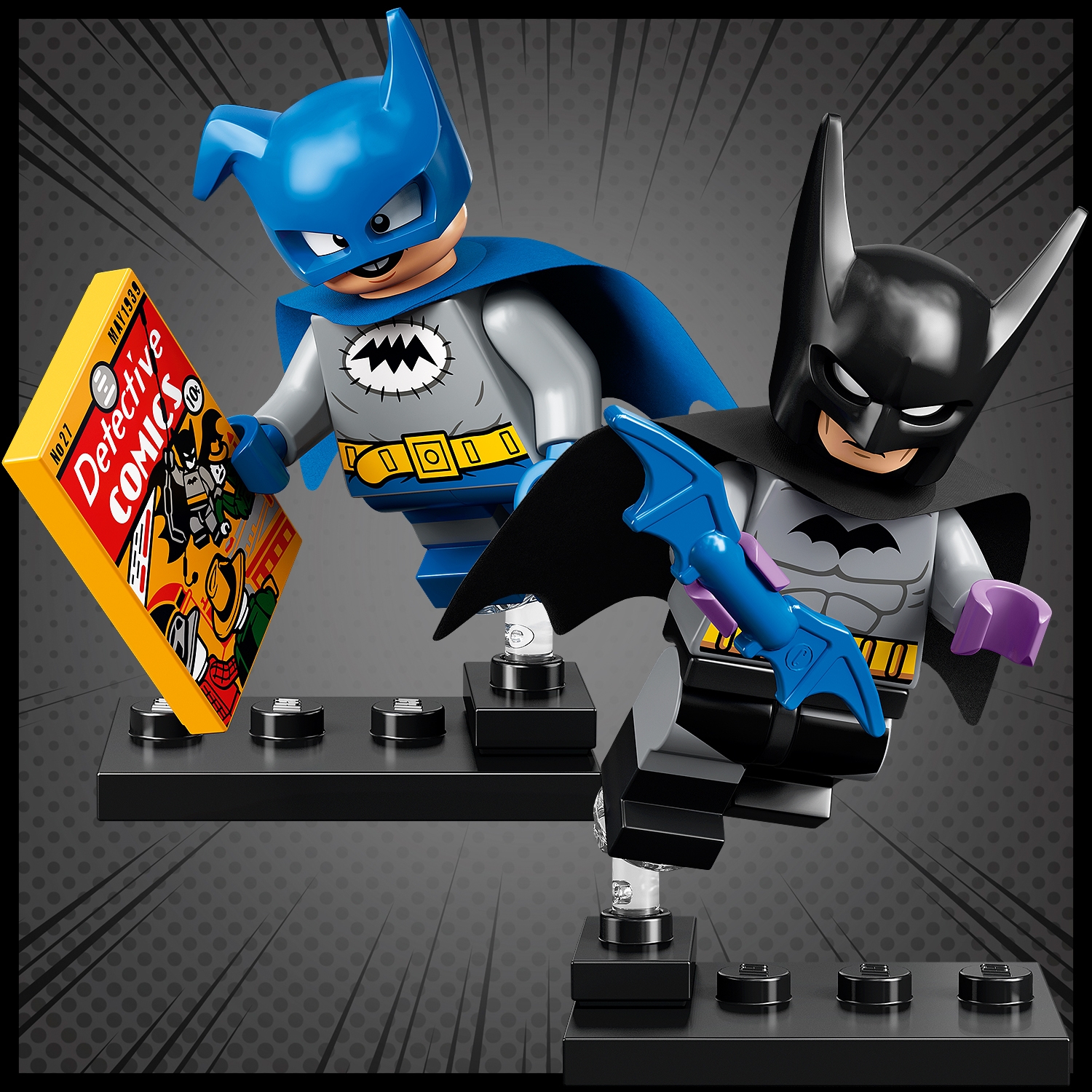 BATMAN DC Universe Super Heroes LEGO Magnet/Minifigure #850664~DARK KNIGHT  MOVIE