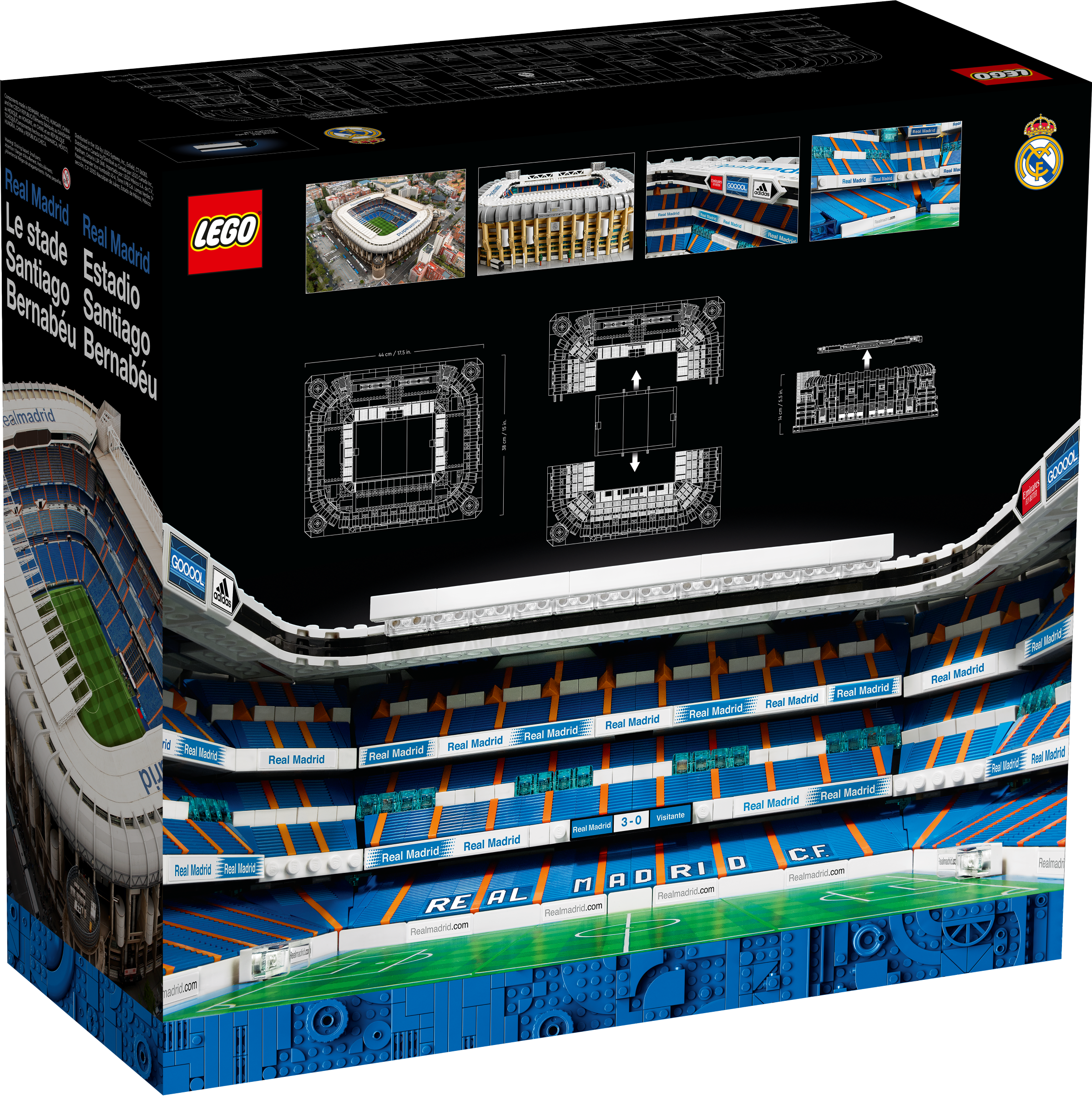 Real Madrid – Santiago Bernabéu Stadium 10299, LEGO® Icons
