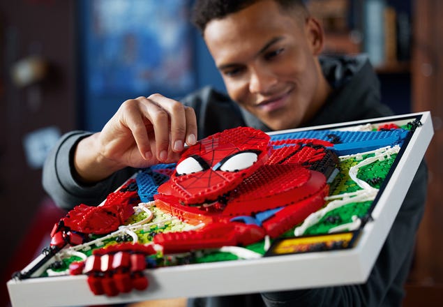 Rivelato Ufficialmente il set LEGO Art The Amazing Spider-Man