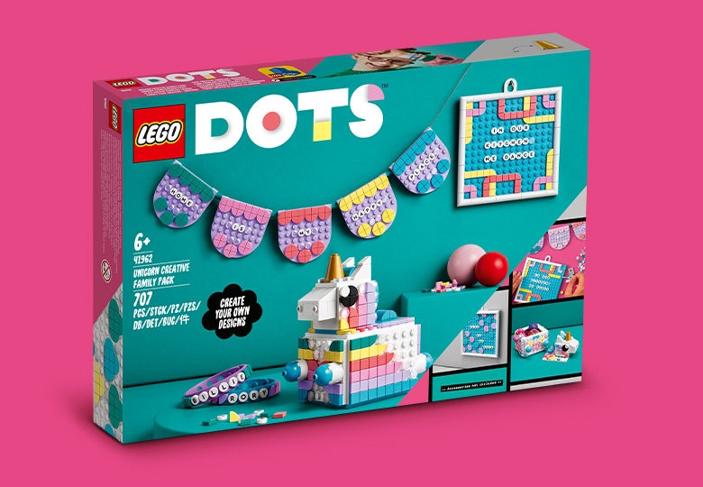 Lego dots unicorn hot sale