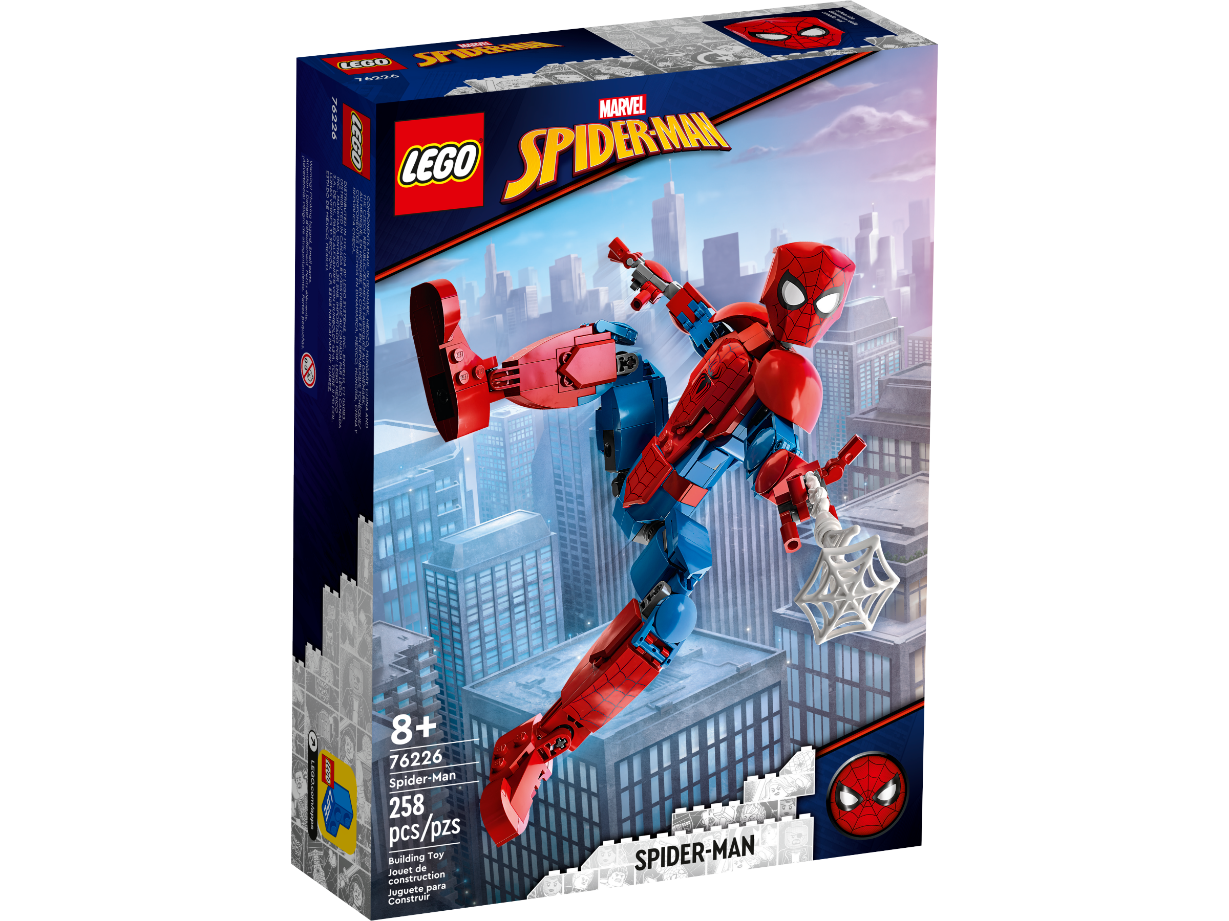 LEGO MOC Spider-Man Figure & Bust (2 x 76226) by anderson_brick_art