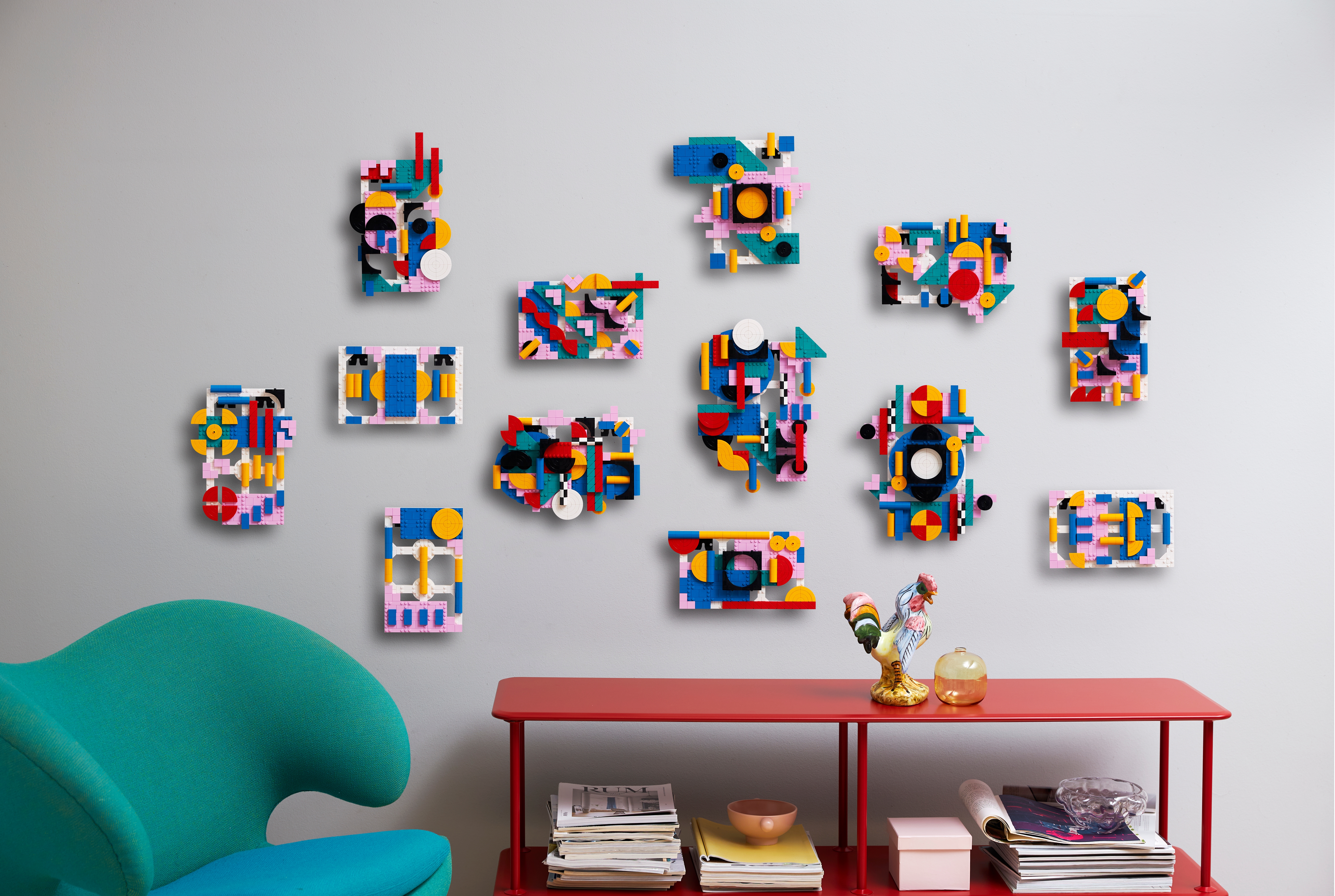 Lego wall online hanging