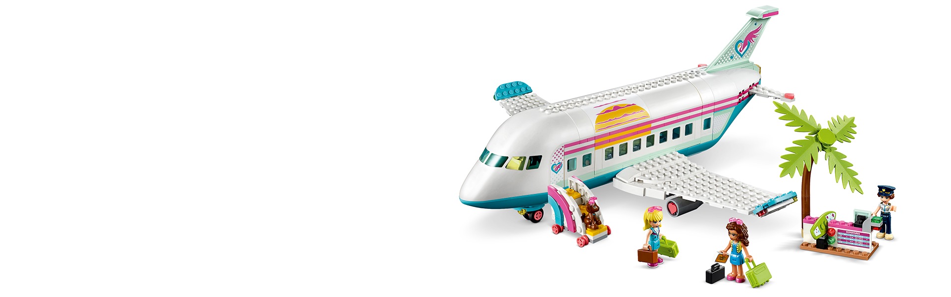 Lego friends cheap airplane set