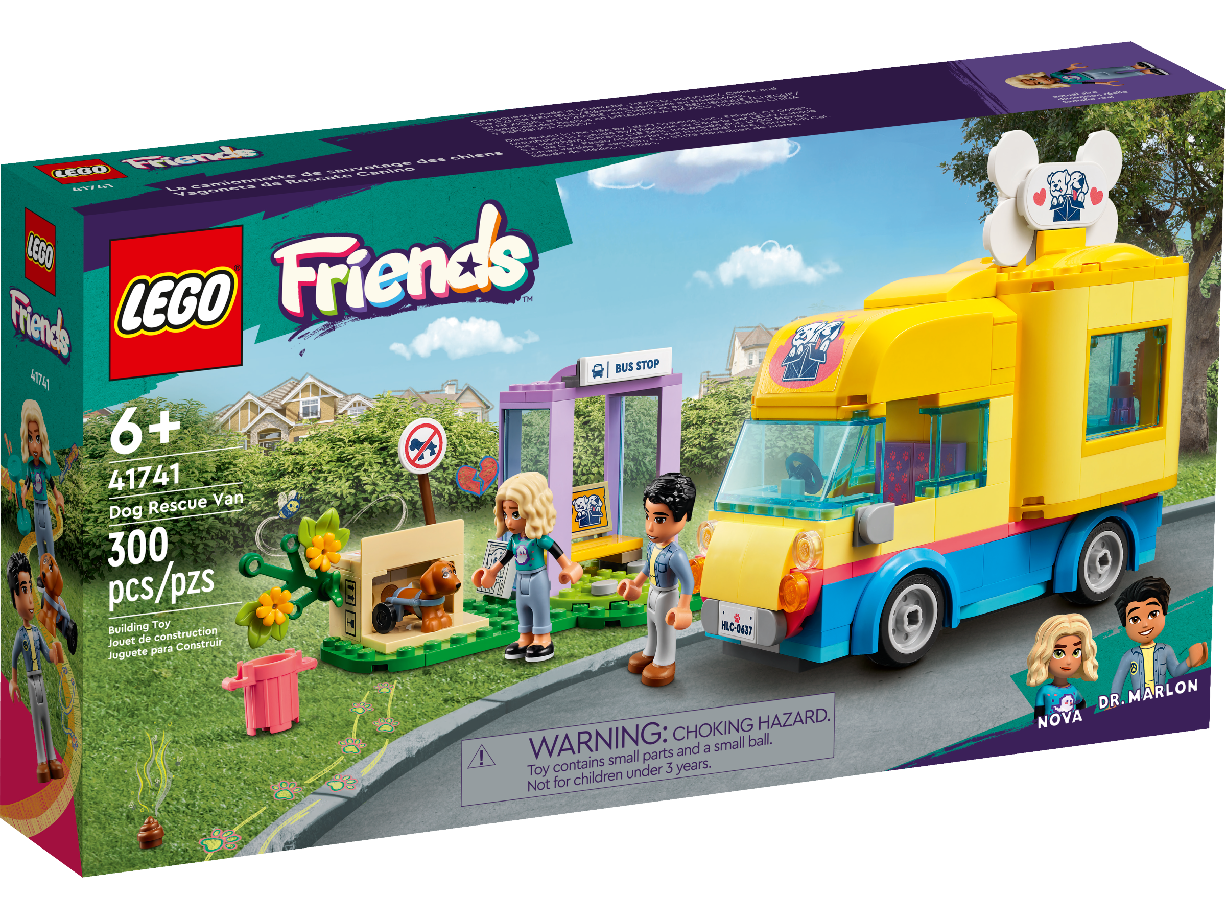 Dog Rescue Van 41741 US at Shop Buy | online | Official the LEGO® Friends