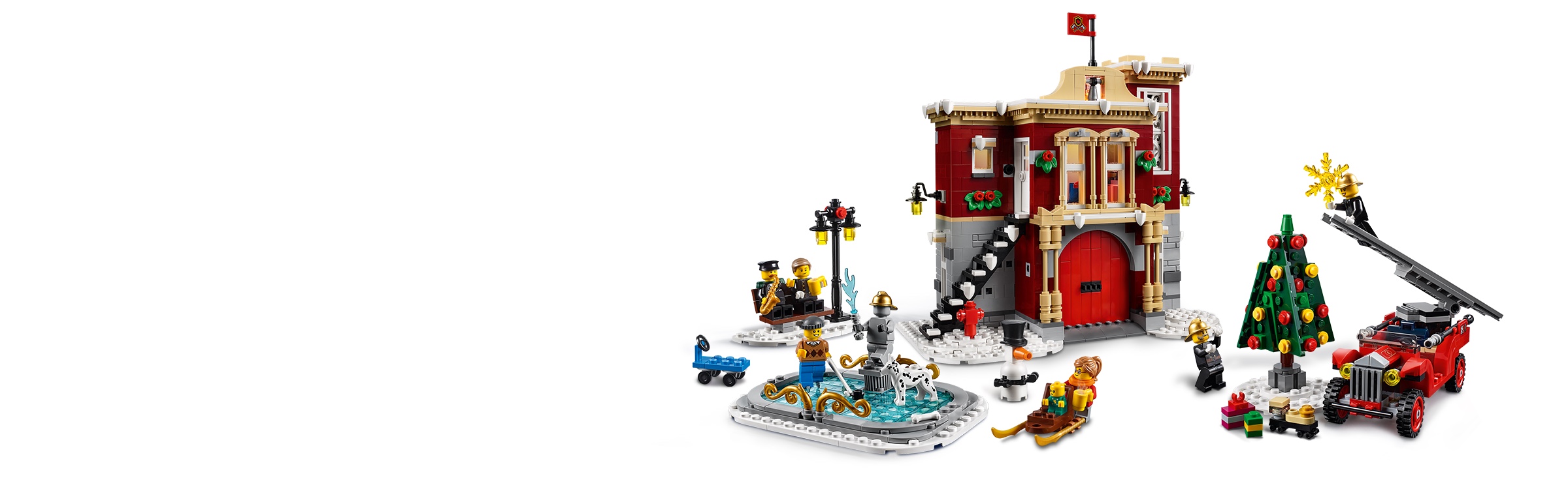 Winter Village Fire Station 10263 | Creator Expert | Buy online at the  Official LEGO® Shop US