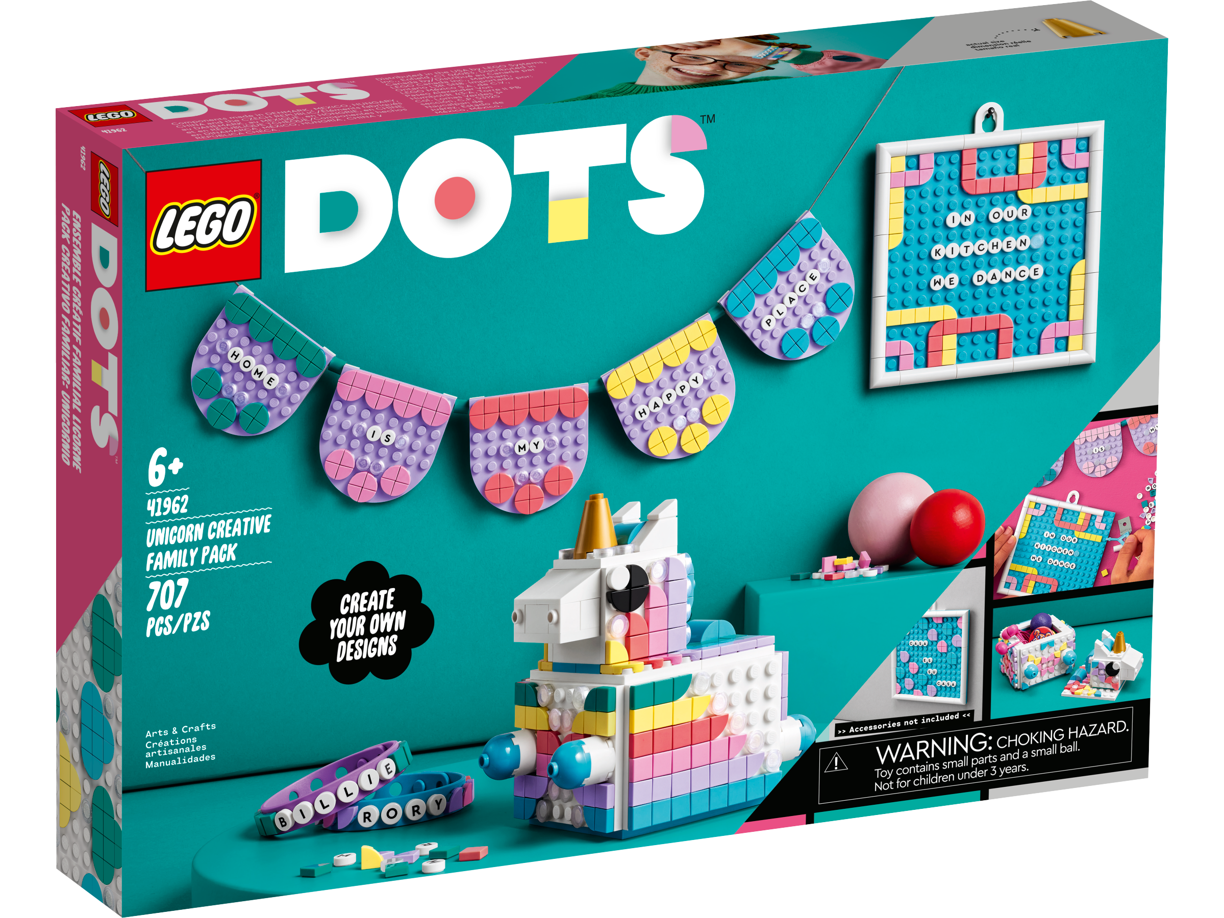 Unicorn Creative Family Pack | US Shop LEGO® online at DOTS | Official the Buy 41962