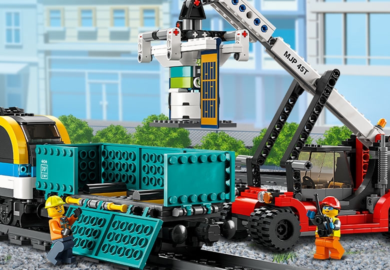 Lego cheap freight train