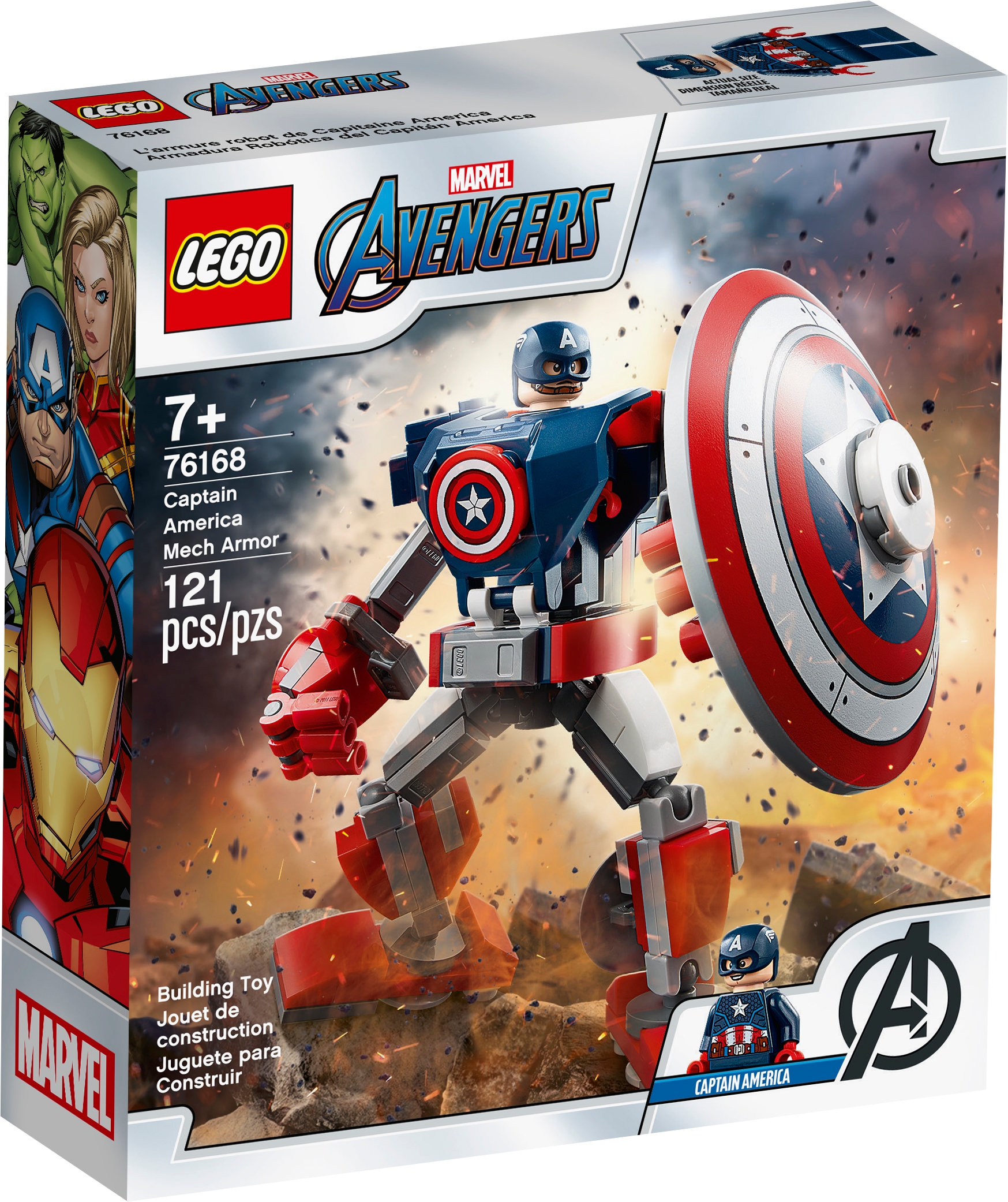 Captain America Mech Armor 76168 | Marvel | Buy online at the Official  LEGO® Shop US