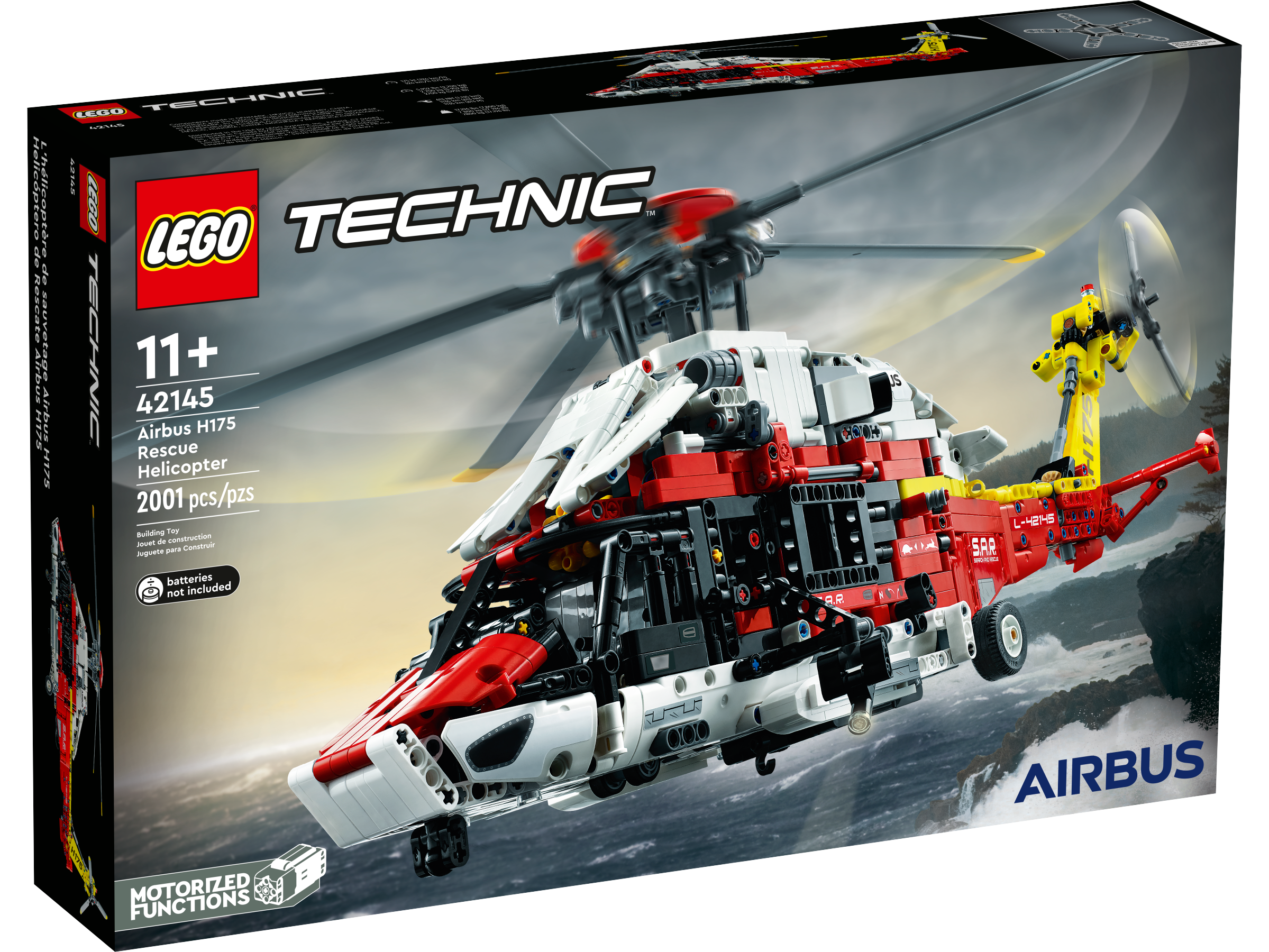 Airbus H175 Rescue Helicopter 42145 | Technic™ | Buy online at the Official  LEGO® Shop US