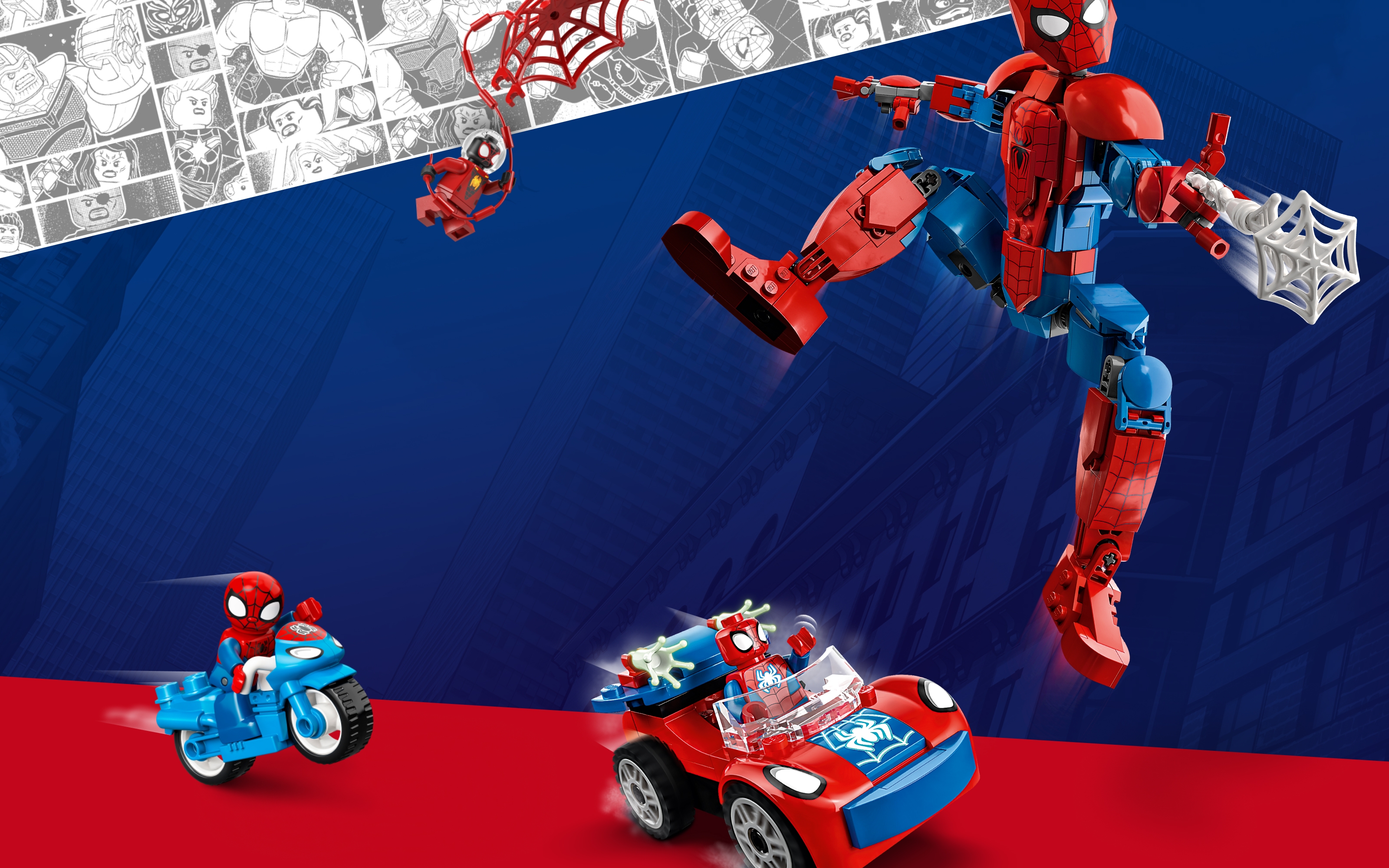 All lego spiderman discount sets