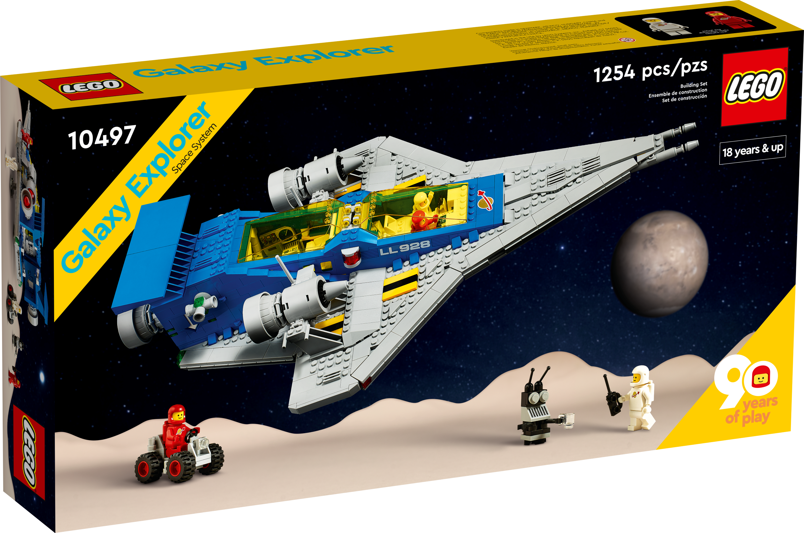 LEGO クラシックスペース 銀河探検隊 10497 新品-