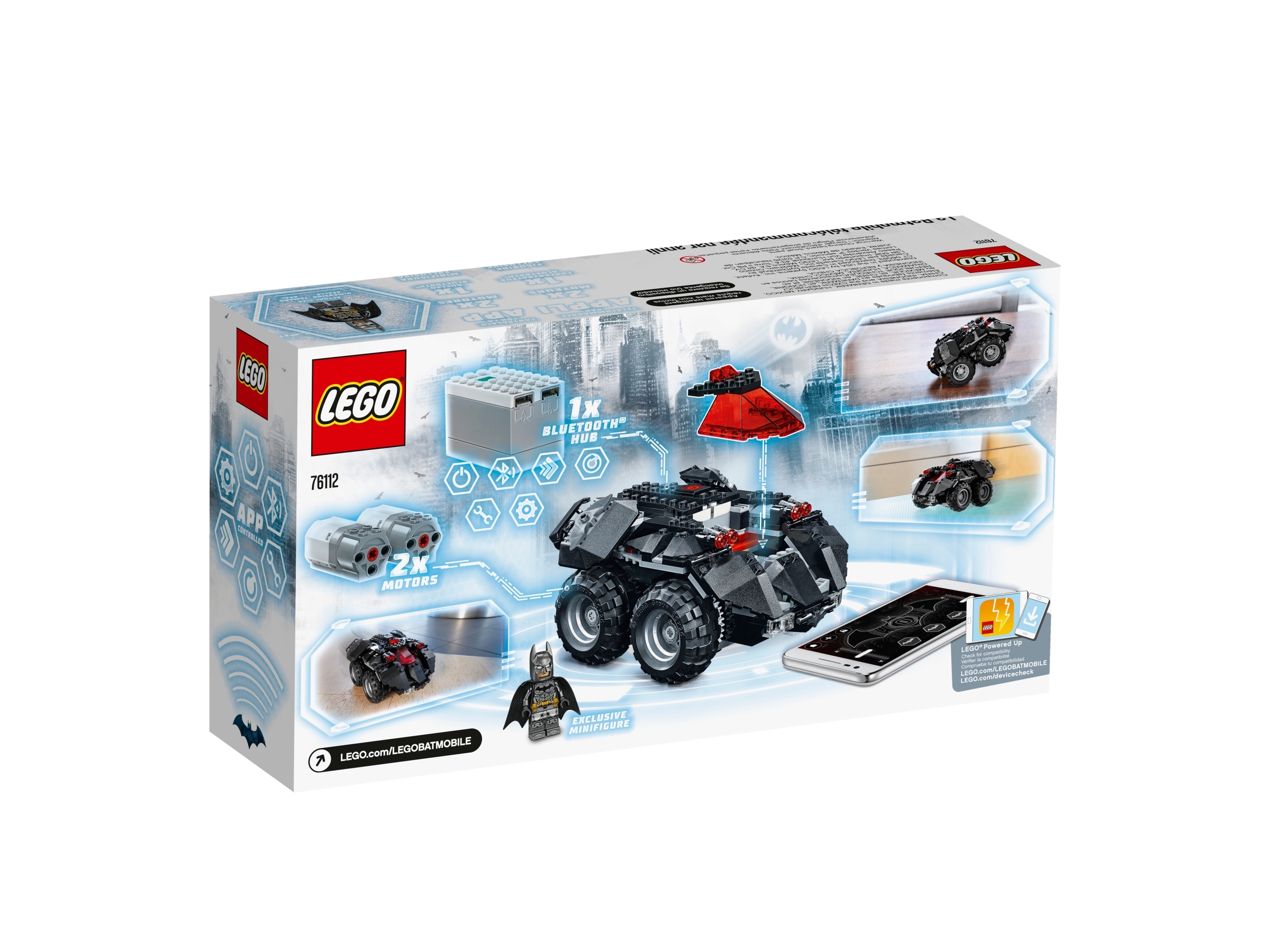 App-Controlled Batmobile 76112 | Powered UP | Buy online at the Official  LEGO® Shop US