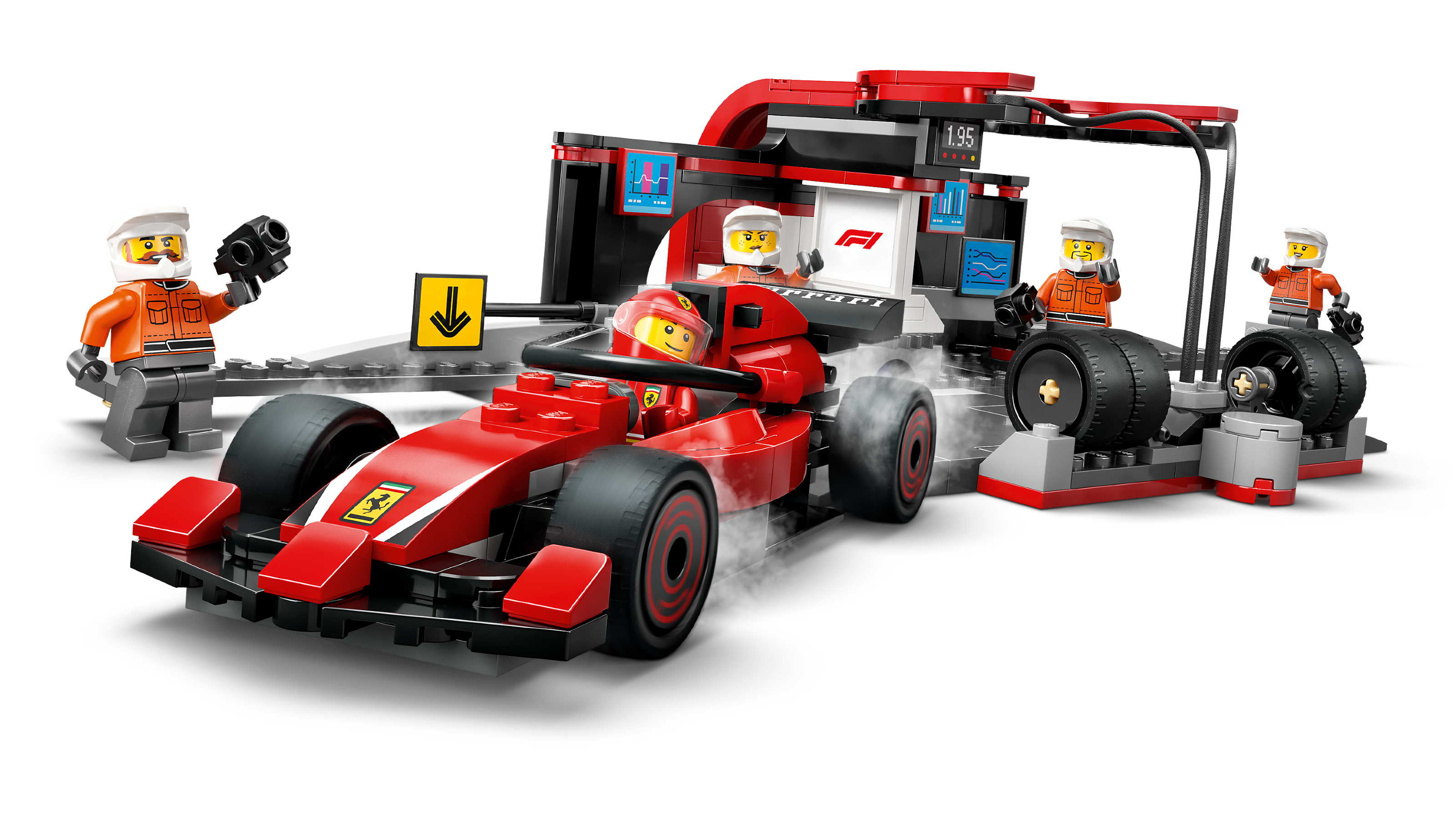 F1® Ferrari レースカーのピットイン 60443 | シティ |レゴ®ストア公式オンラインショップJPで購入