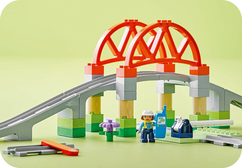 デュプロのまち 鉄道レールと橋 10426 | DUPLO® |レゴ®ストア公式オンラインショップJPで購入