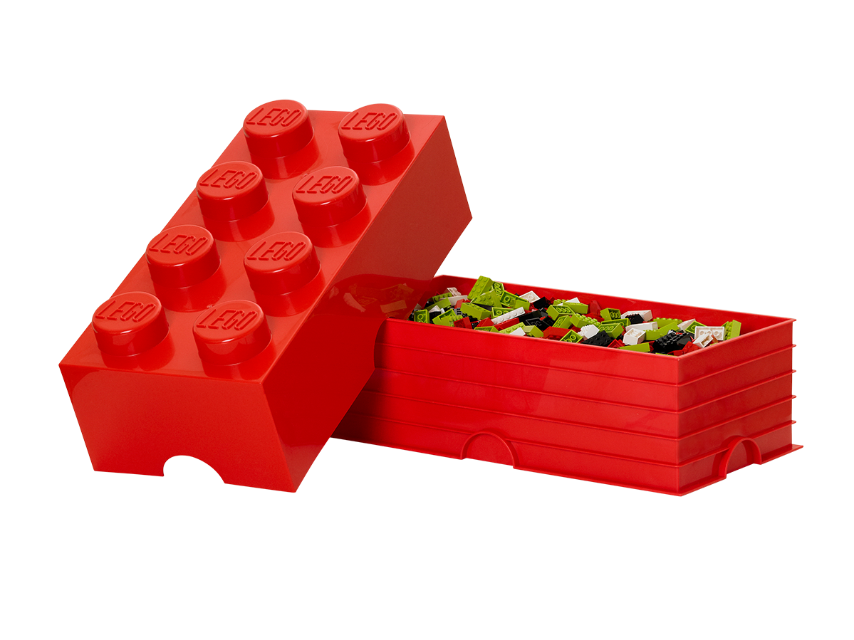 8-Stud Storage Brick – Red 5006867 | Other | Buy online at the Official  LEGO® Shop US