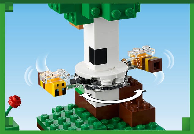 Minecraft® Bee | LEGO® at The Official online 21241 | Cottage Shop the Buy US