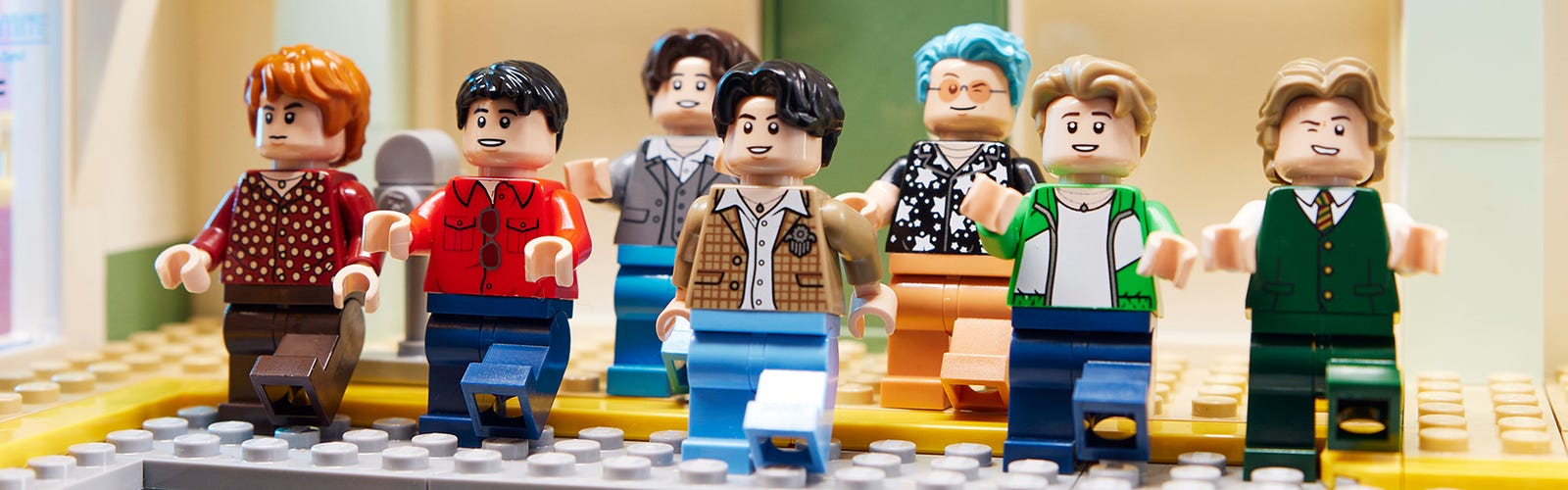 Fyr op for kreativiteten det nye LEGO® sæt BTS Dynamite Officiel LEGO® Shop