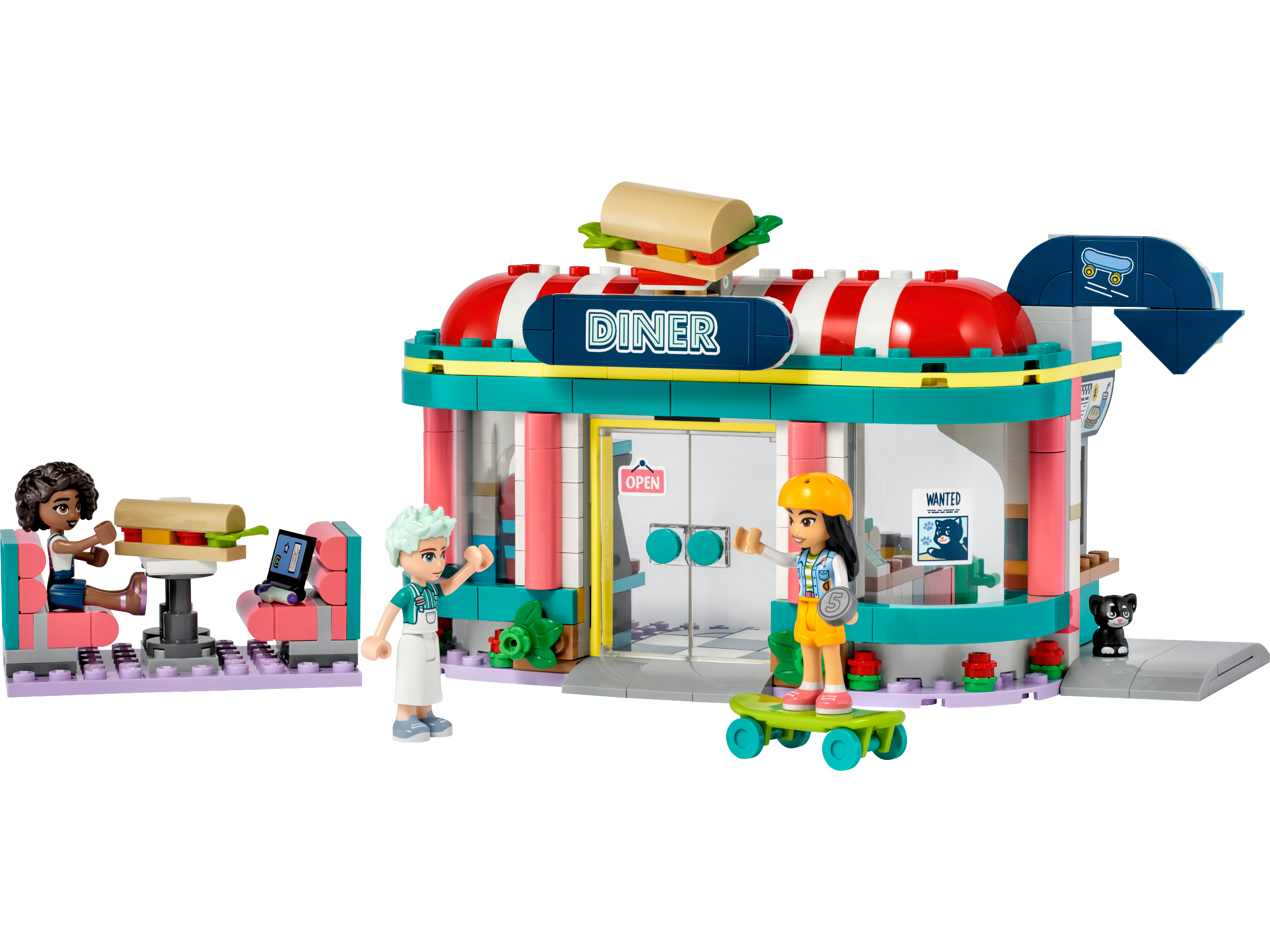Heartlake Downtown Diner 41728 | Friends | Buy online at the Official LEGO®  Shop GB