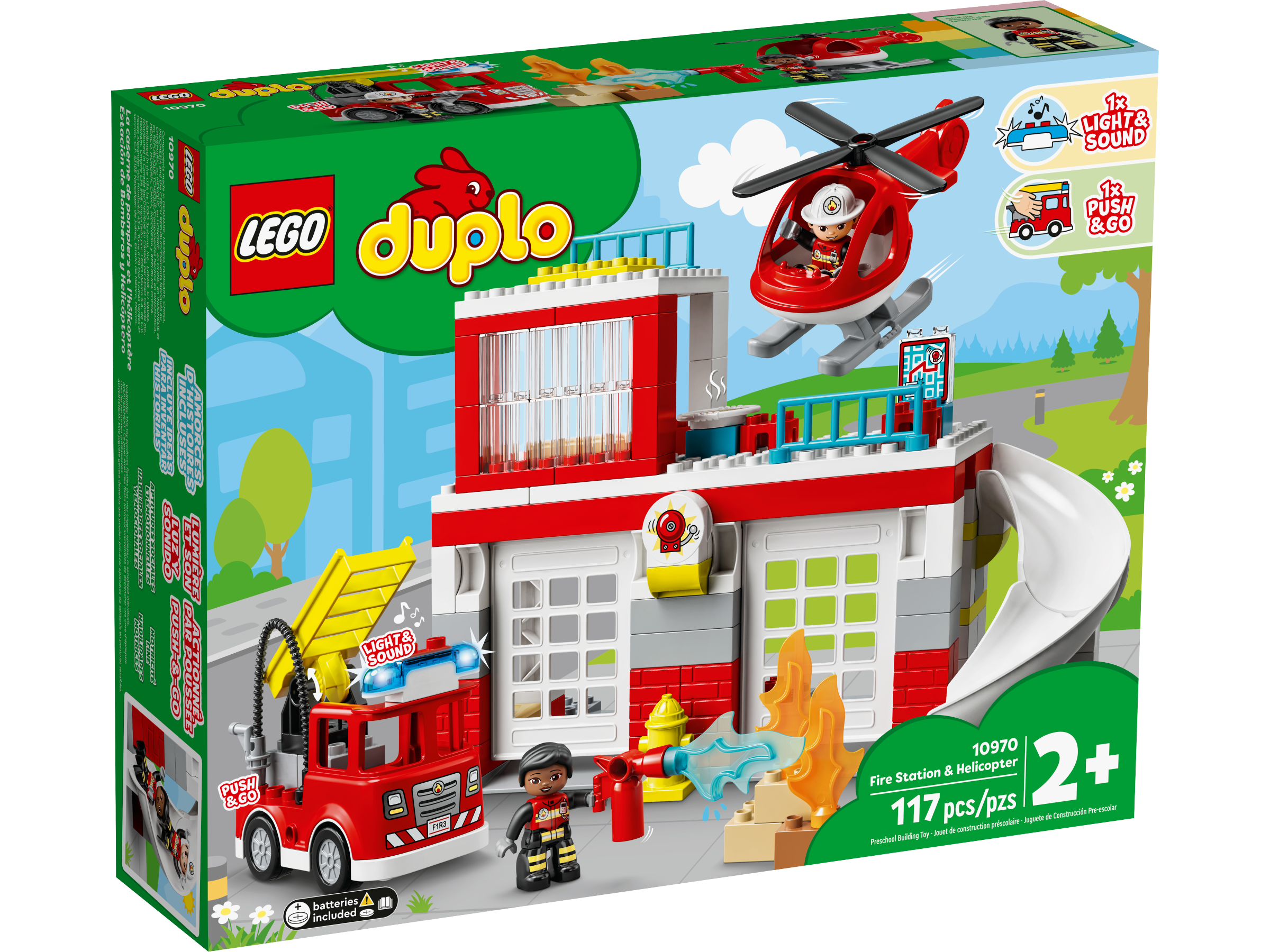 LEGO® 10970 Caserma dei Pompieri ed elicottero - ToyPro