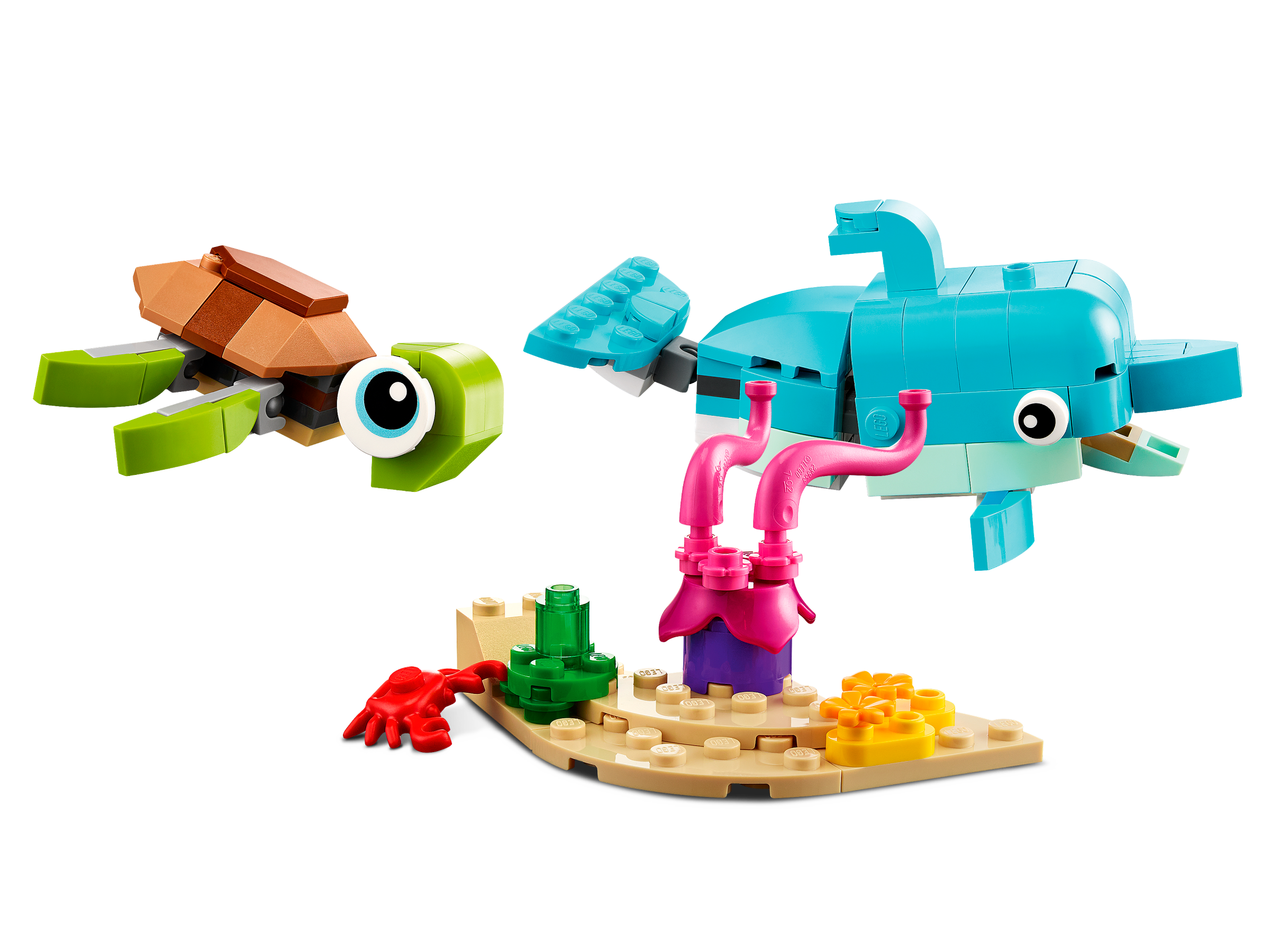 pellet knal Stier Dolfijn en schildpad 31128 | Creator 3-in-1 | Officiële LEGO® winkel NL