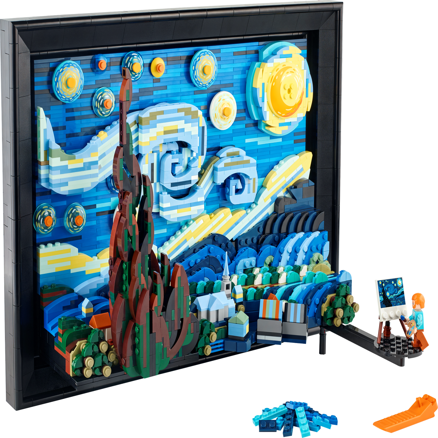 LEGO Vincent van Gogh - The Starry Night Set 21333 Instructions