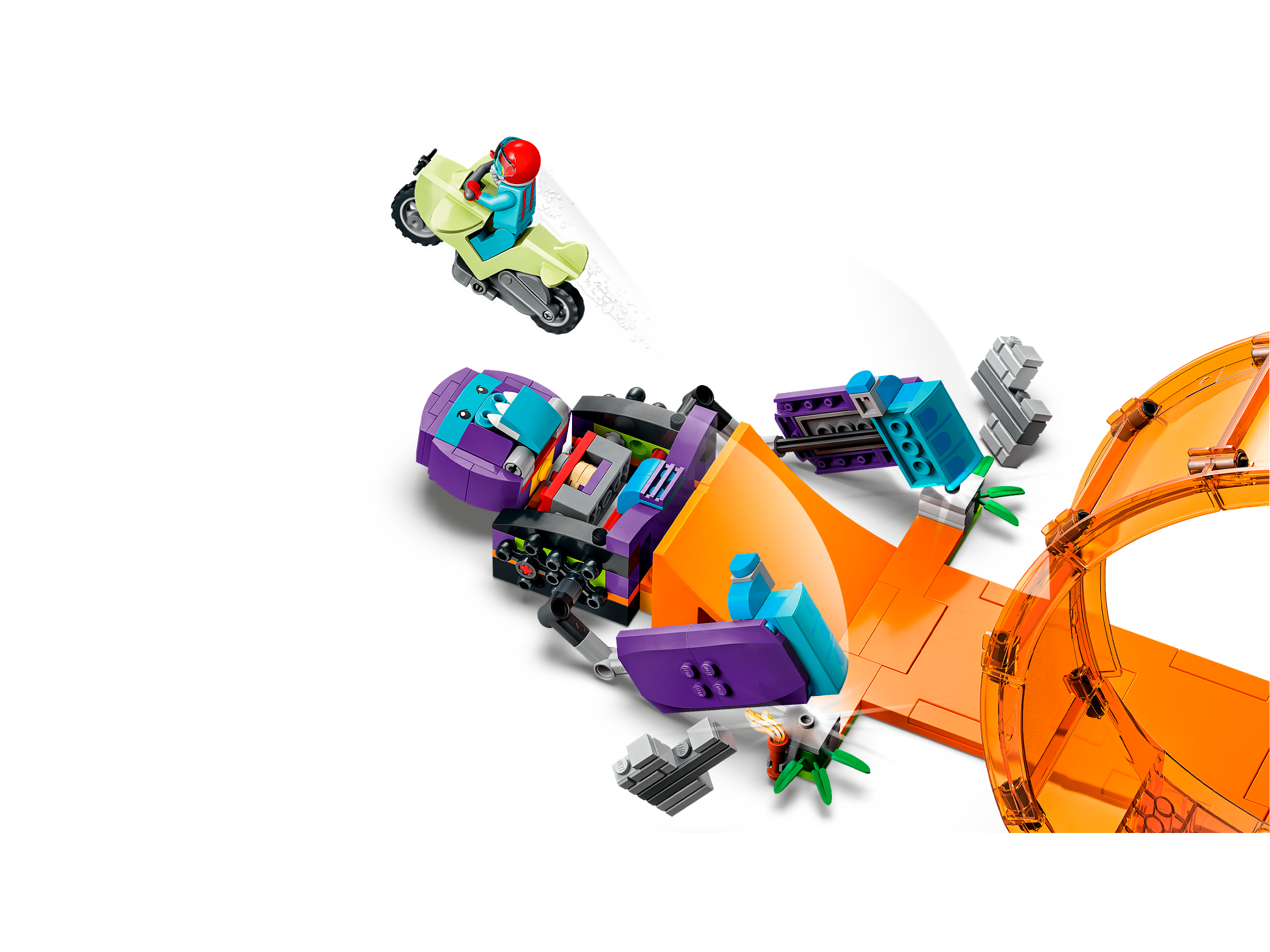 Smashing Chimpanzee Stunt Loop 60338 | US the Official online City | LEGO® Shop Buy at