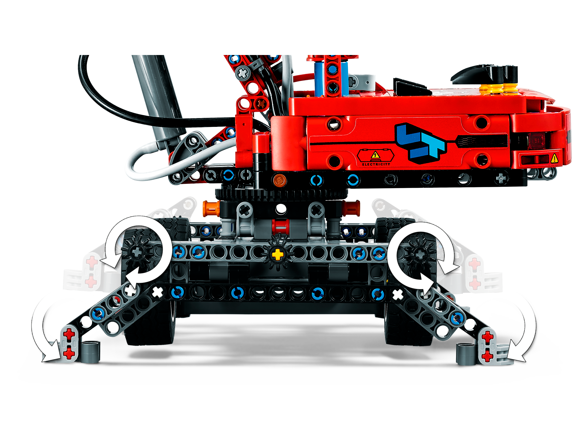 LEGO Technic Material Handler Crane 42144 Building Toy Set for Kids, Boys,  and Girls Ages 10+ (835 Pieces)