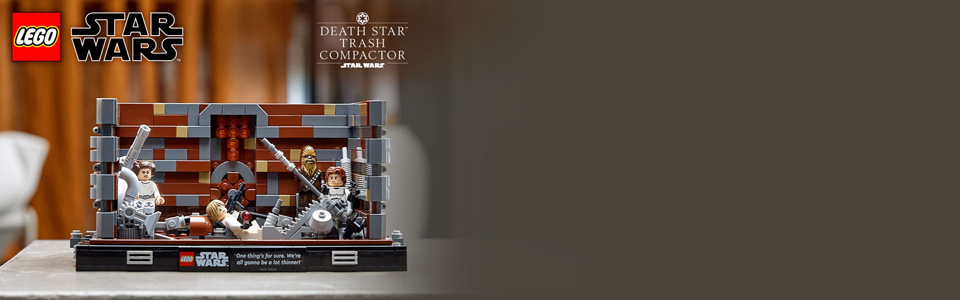 Death Star™ Trash Compactor Diorama 75339 | Star Wars™ | Buy online at the  Official LEGO® Shop US