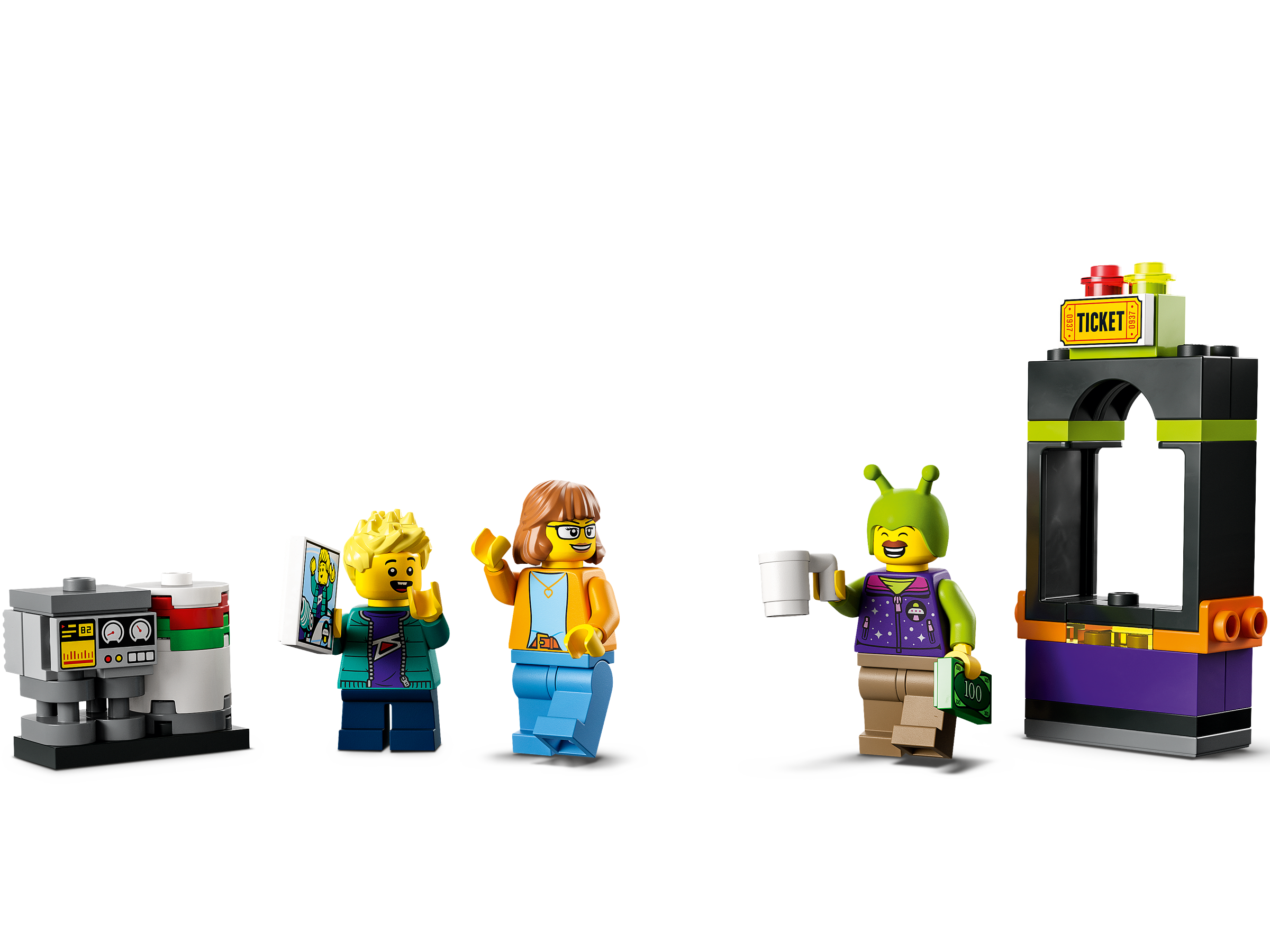 Lego manège - Le nouveau stand Splash ! Ainsi qu'une pince