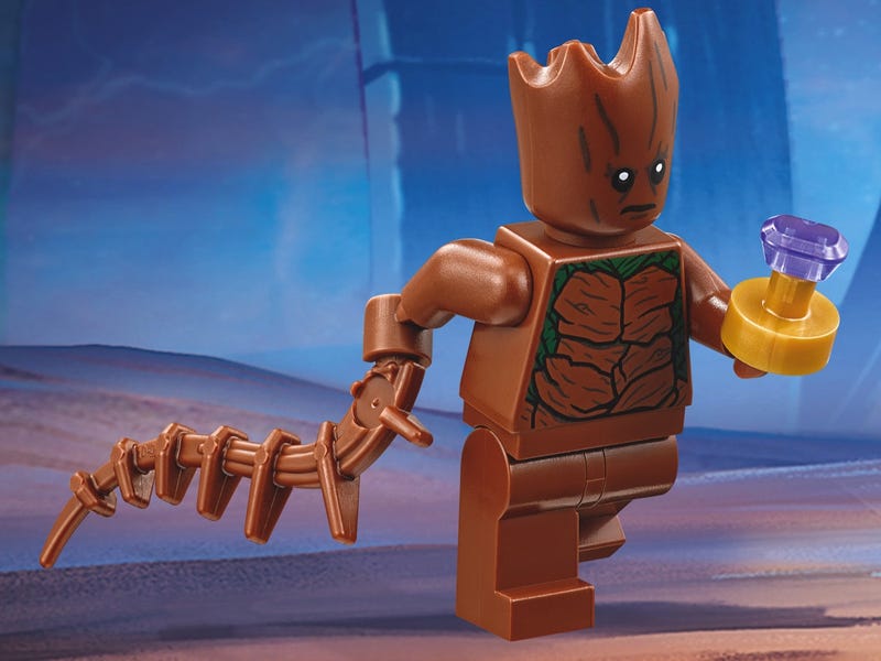 groot guardians of the galaxy lego
