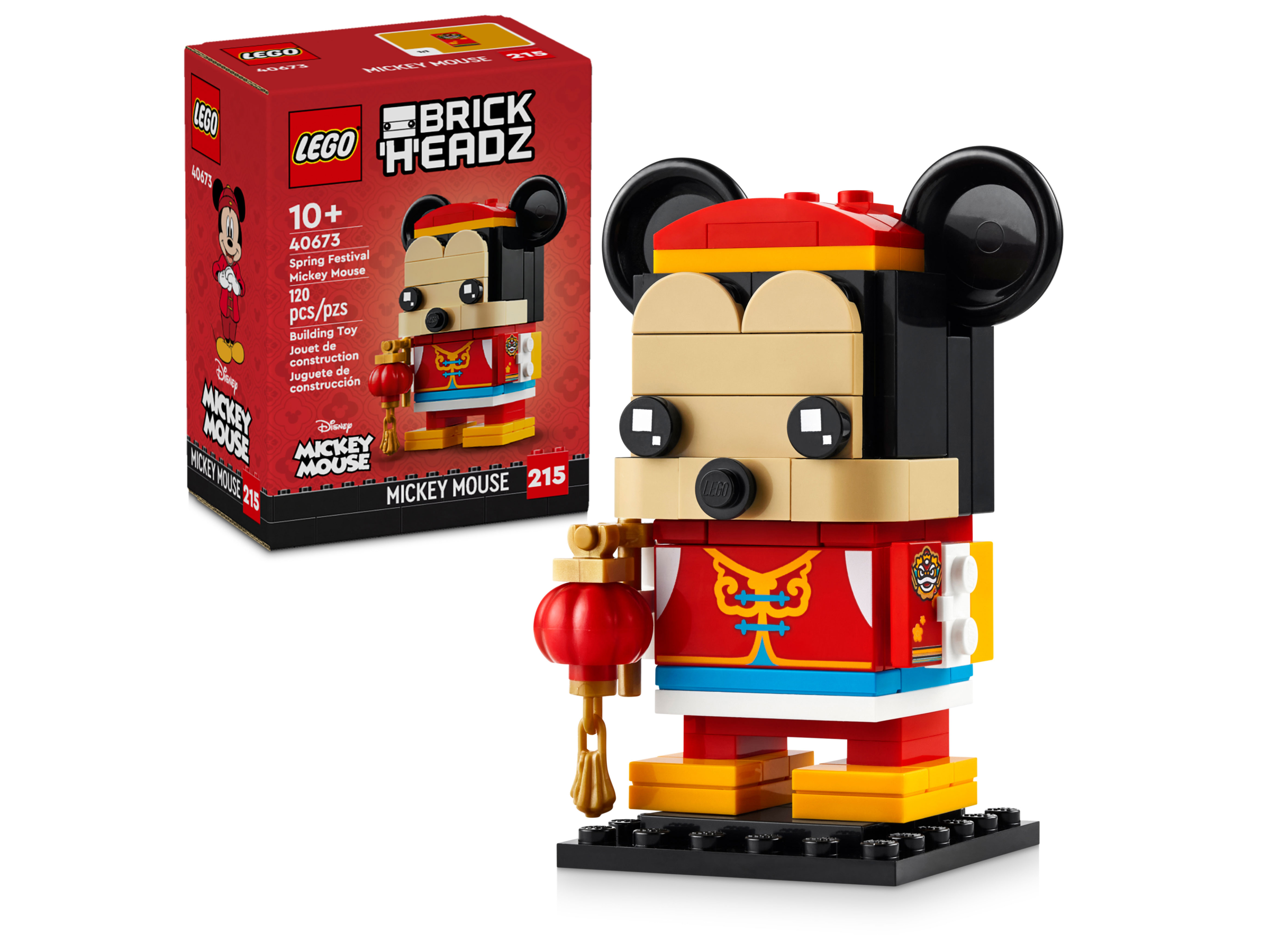 Spring Festival Mickey Mouse 40673 | BrickHeadz | Buy online at
