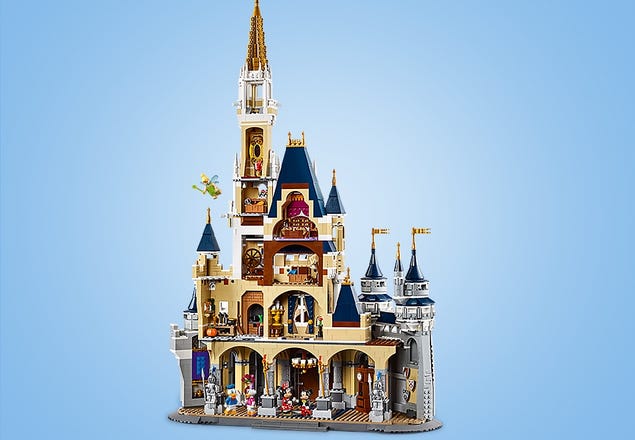 The Disney Castle Disney Buy Online At The Official Lego Shop Us