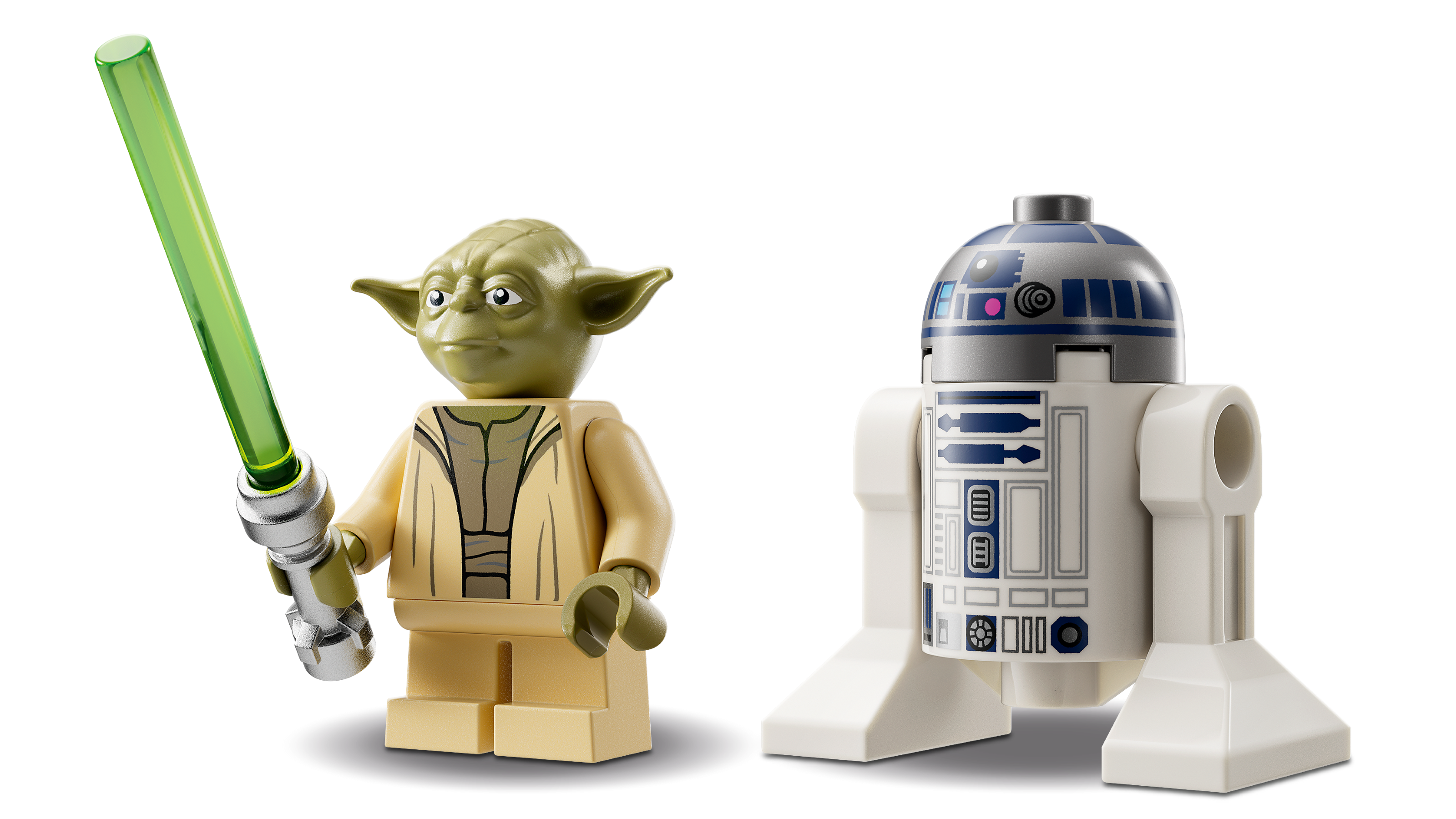 LEGO 75360 Star Wars Yoda's Jedi Starfighter Byggsats med Fordon och  Minifigur, Innehåller Ljussabel och R2-D2 Droid, Detaljrikt Byggset med 253  Delar, Presentidé, från 8 år : : Leksaker