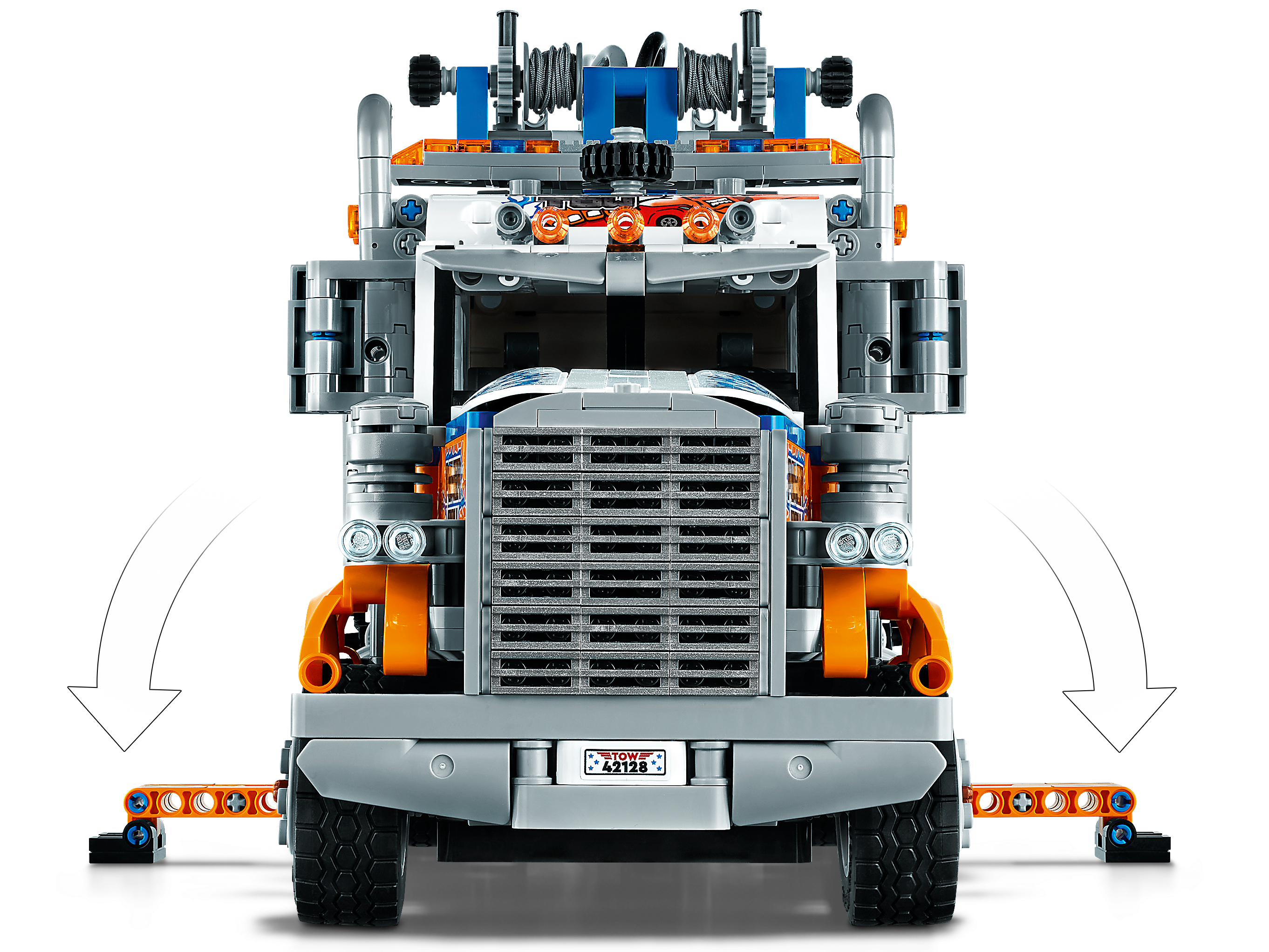 Heavy-duty Tow Truck 42128 | Technic™ | Buy online at the Official 